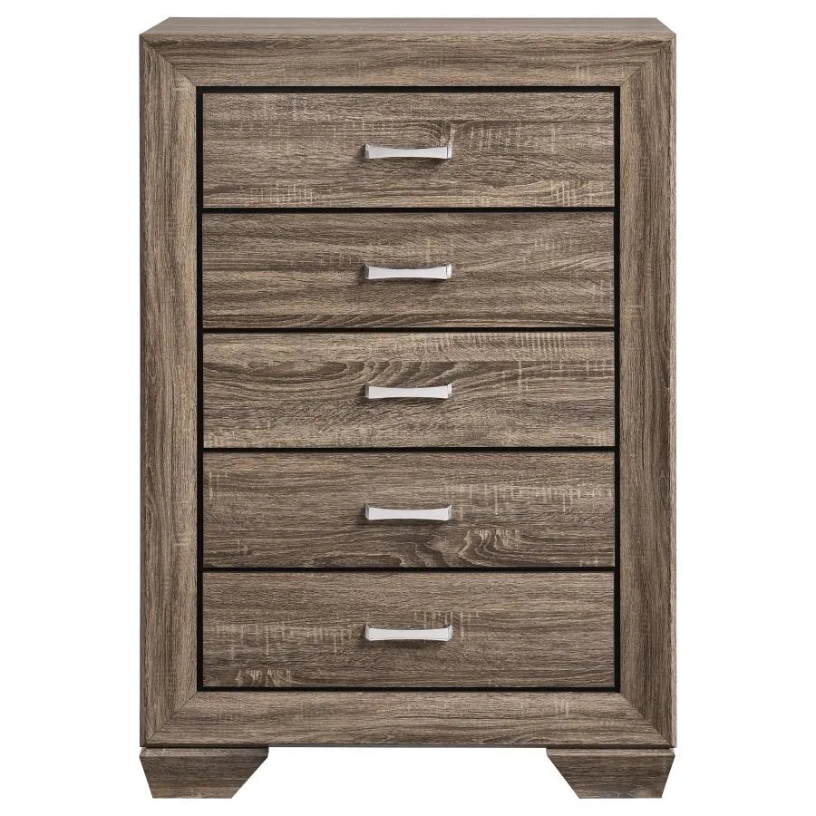 Kauffman 5-Piece Queen Bedroom Set with High Straight Headboard - Image 13