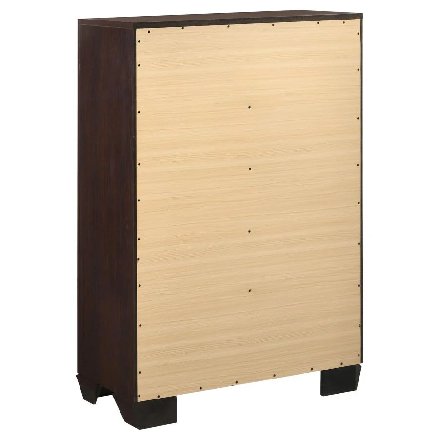 Kauffman 5-Piece Eastern King Bedroom Set with High Straight Headboard - Image 12