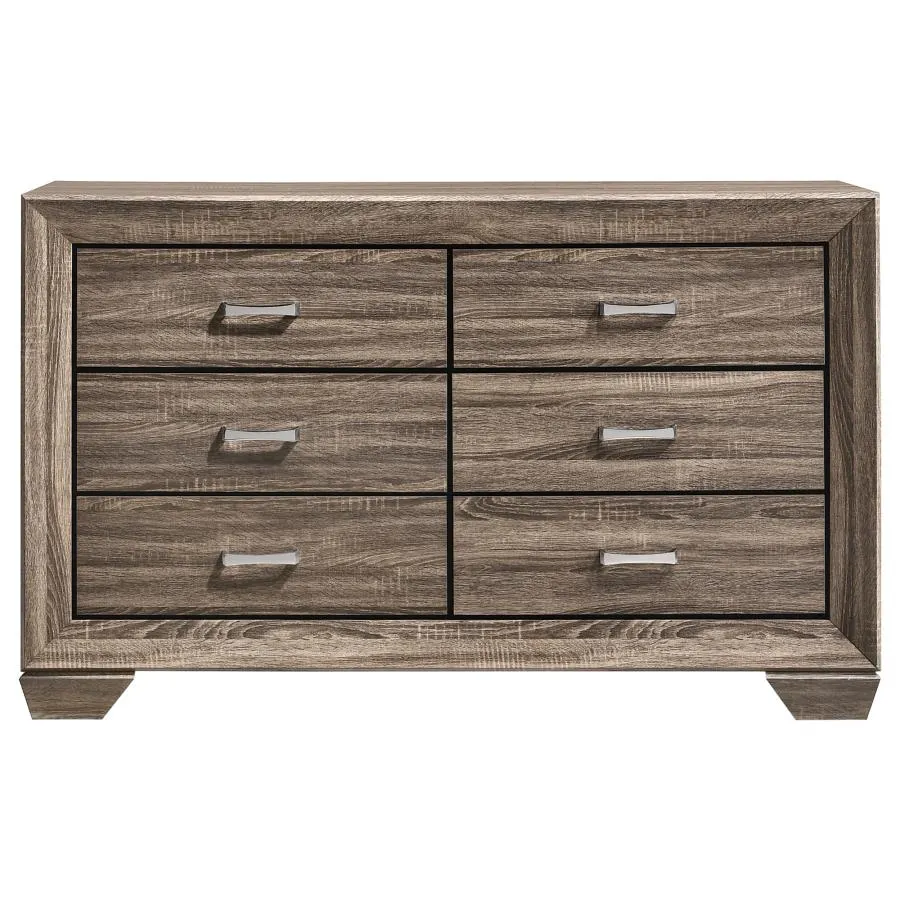 Kauffman 4-Piece Storage Queen Bedroom Set with High Straight Headboard - Image 5
