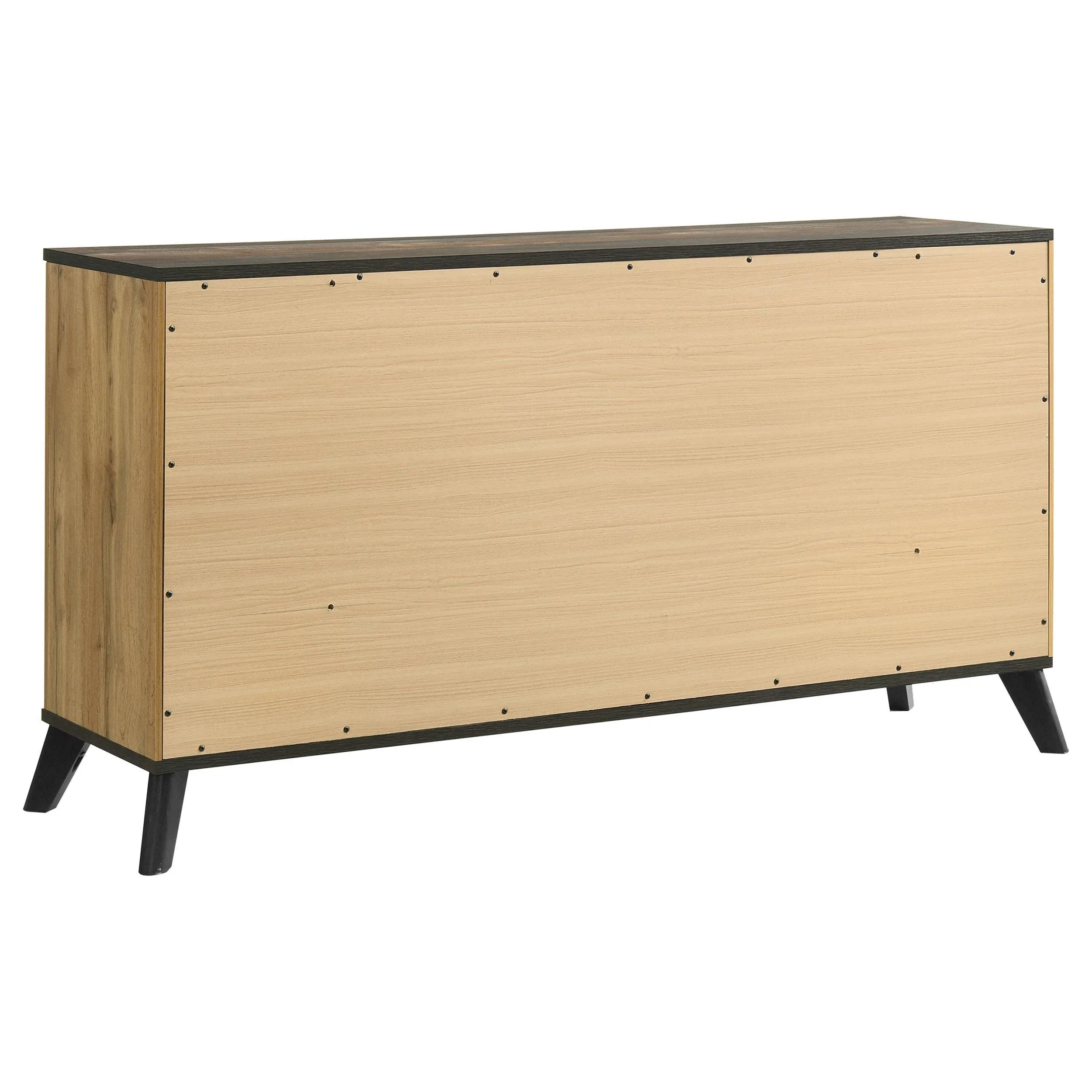Kaywood Natural Pine 6-drawer Dresser Cabinet - Image 5