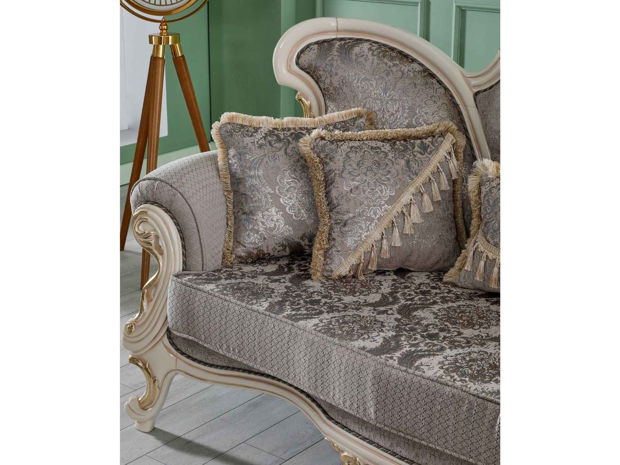Kelebek Vizon Traditional Loveseat - Image 3