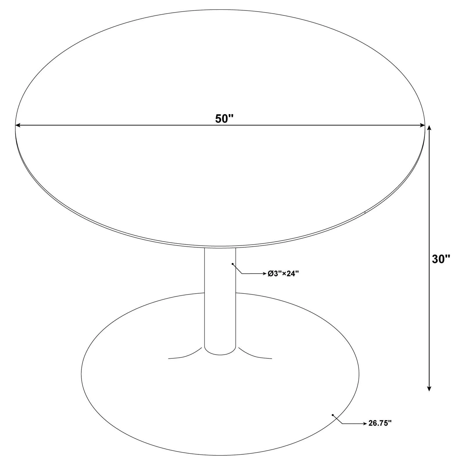 Kella Blue/Gold 5-Piece Round Marble Top Dining Set - Image 8