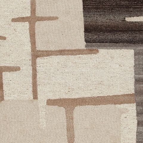 Kencher Beige/Brown Large Rug - Image 5