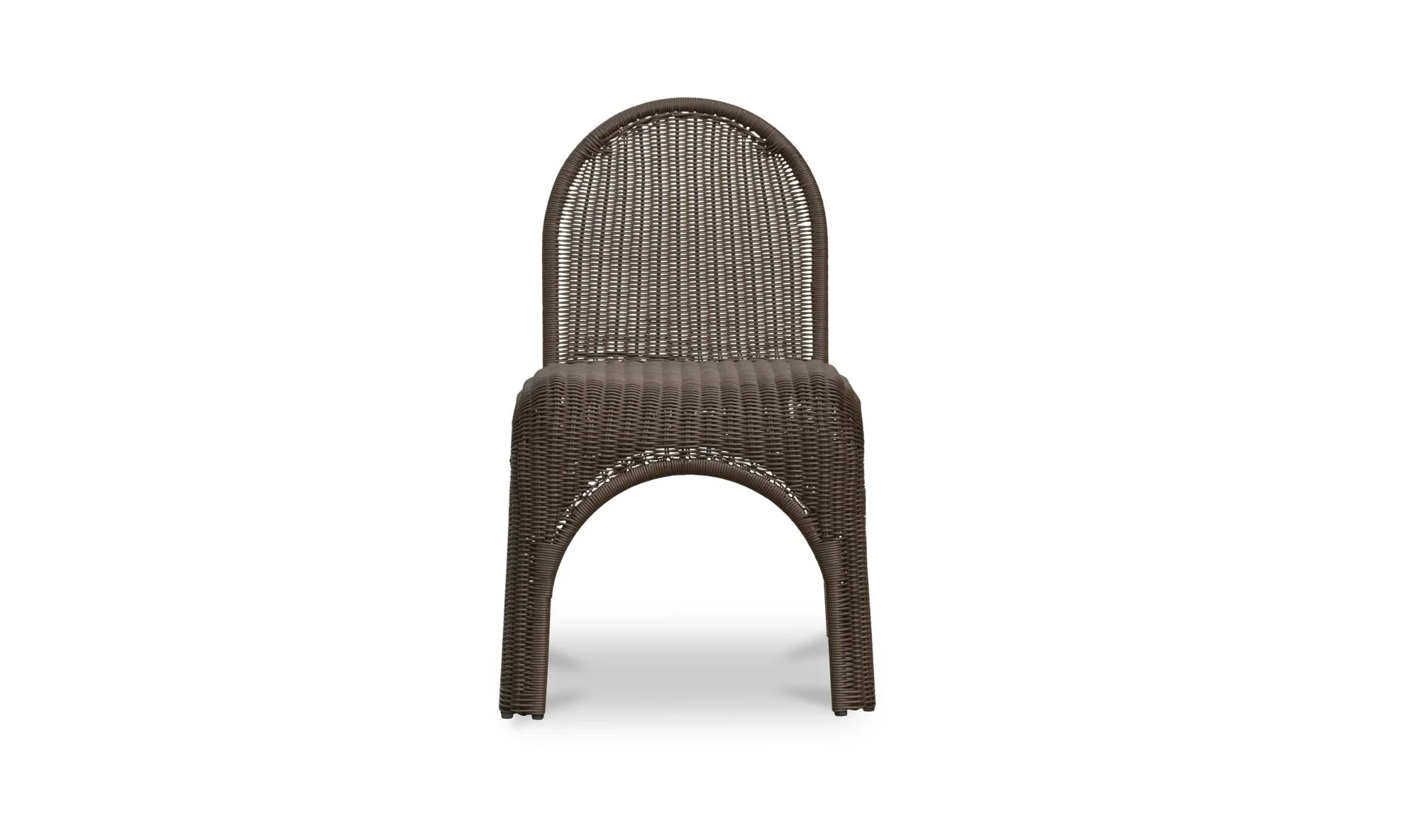 Kendall Outdoor Dining Chair Brown - Set of 2