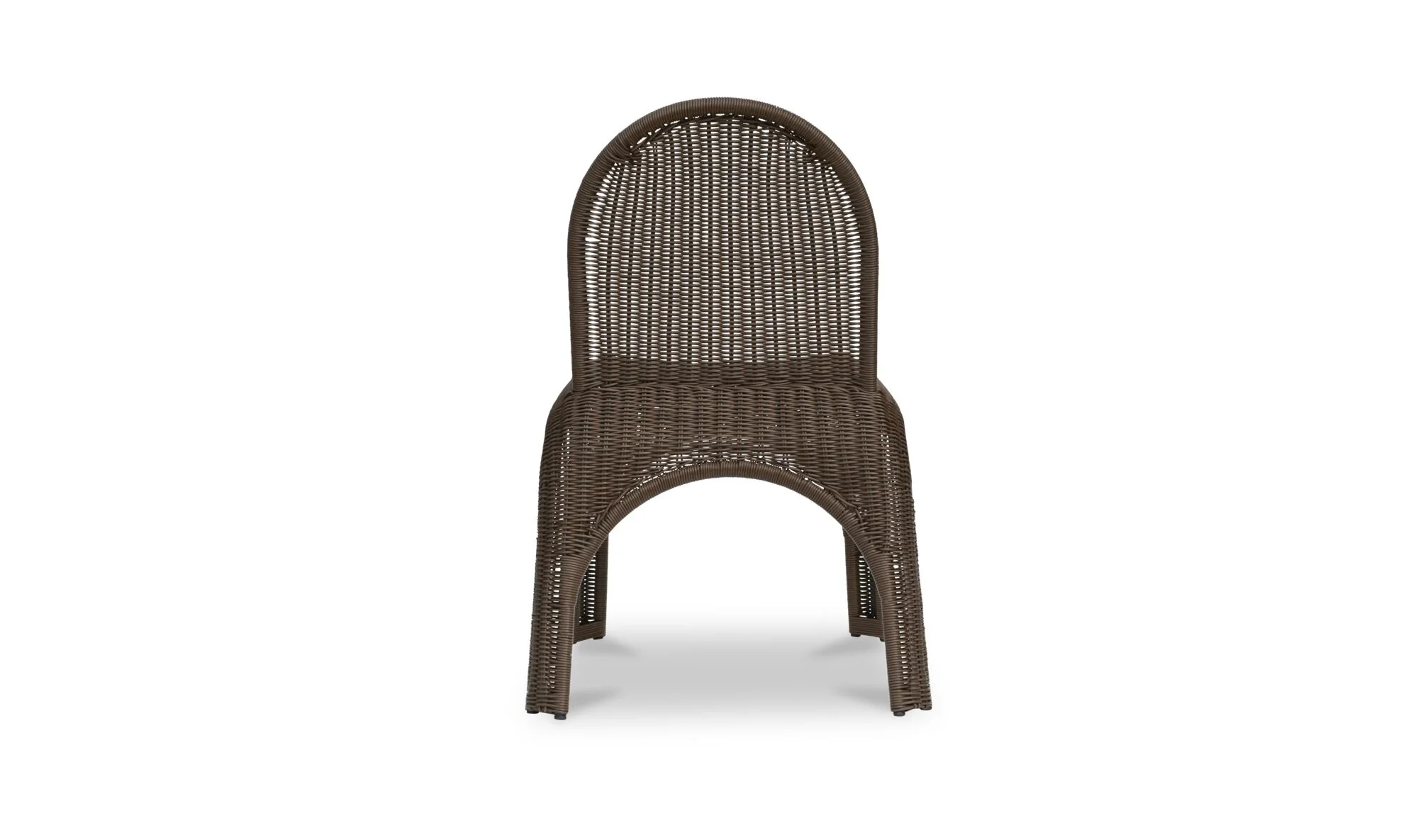 Kendall Outdoor Dining Chair Brown - Set of 2 - Image 4