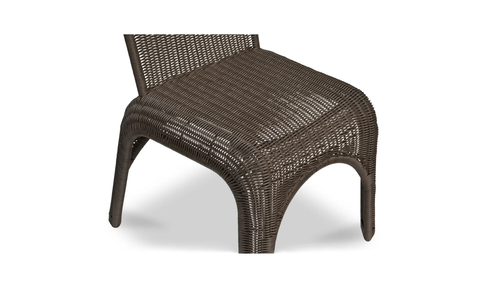Kendall Outdoor Dining Chair Brown - Set of 2 - Image 6
