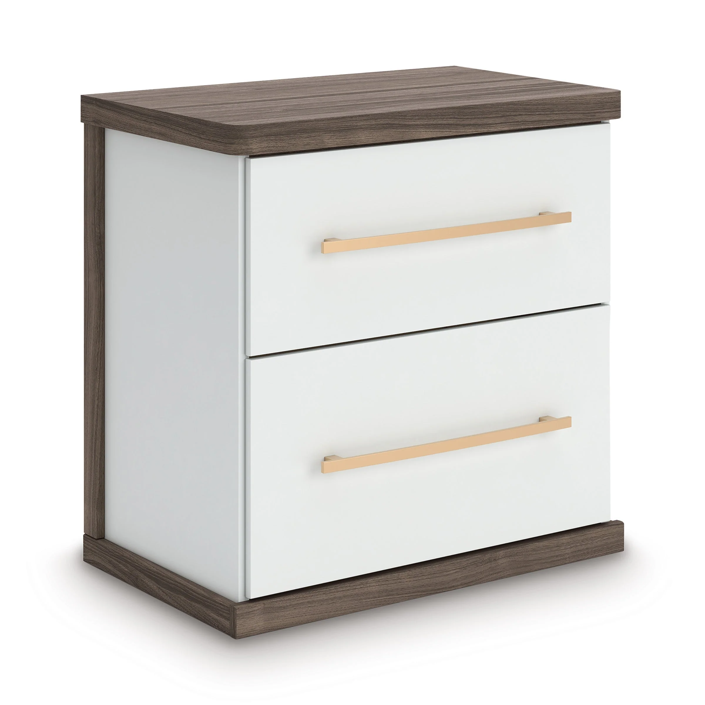 Kendanport Brown/White Upholstered Bedroom Set - Image 13