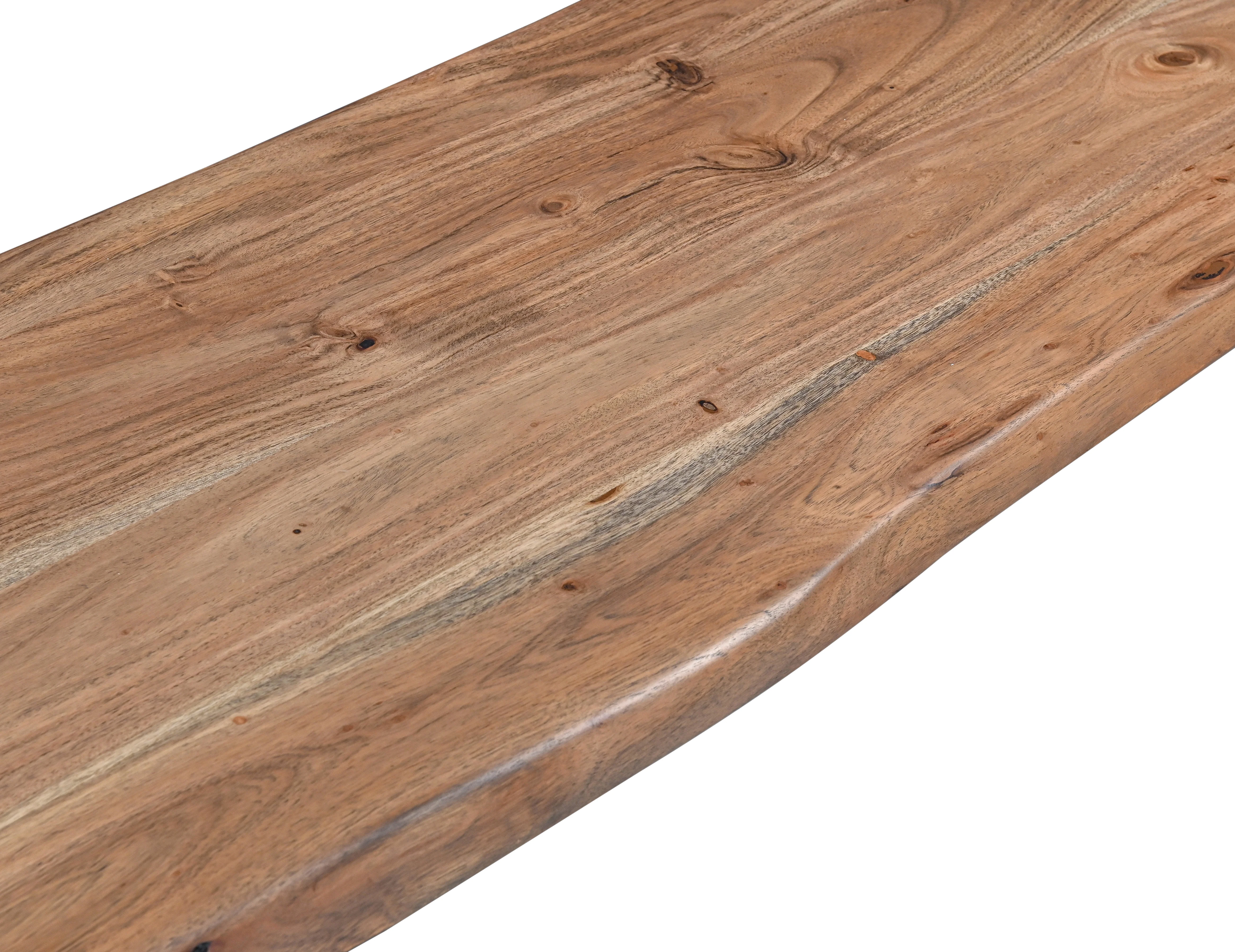 Kennedy 54" Bench in Smoked Acacia - Image 3