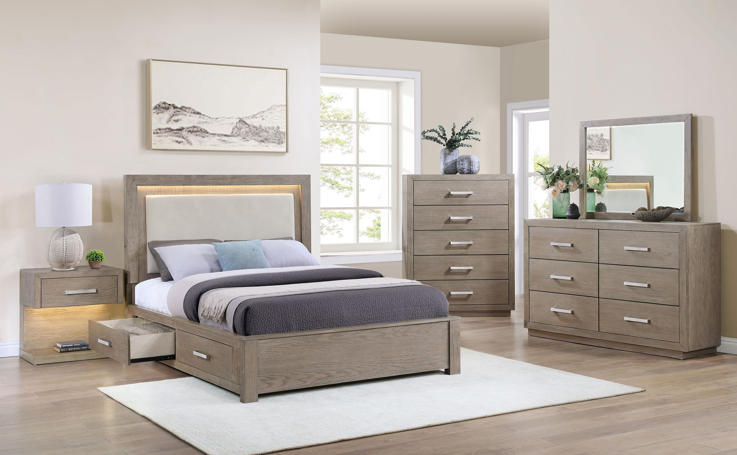 Kenora 5-drawer Bedroom Chest Barley Brown - Image 12