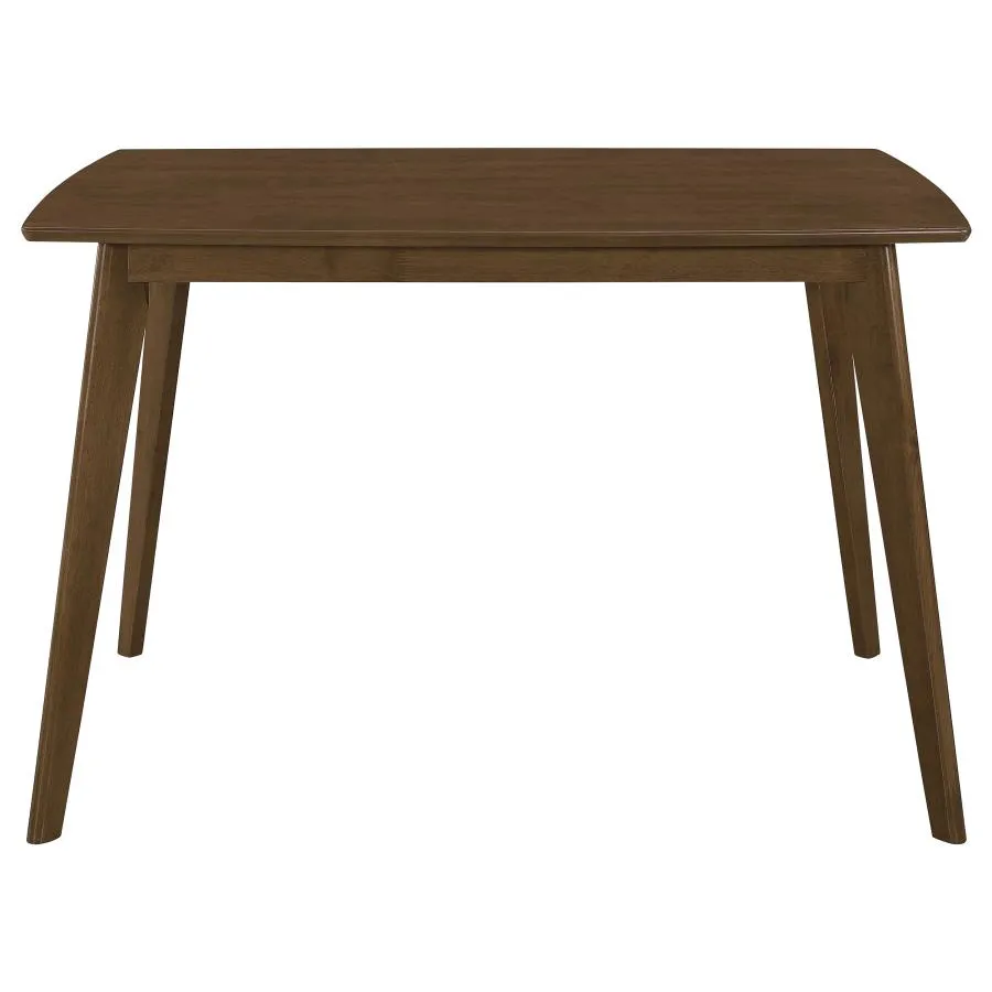 Kersey Chestnut/Tan 5-Piece Rectangular Dining Set - Image 4