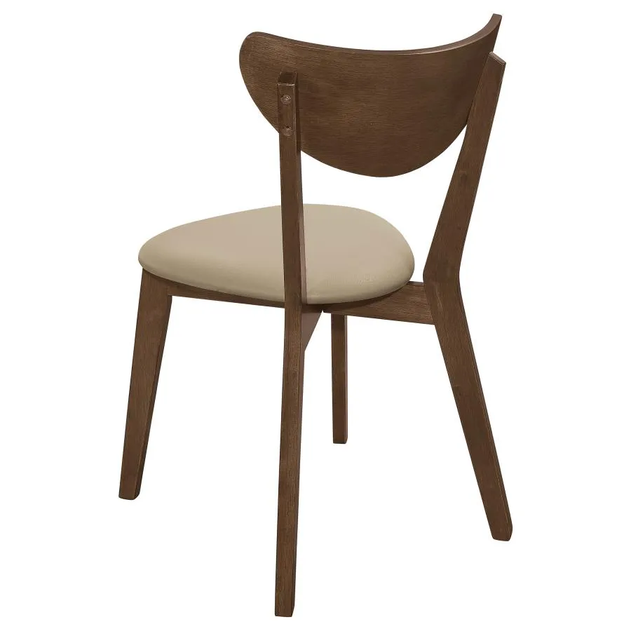 Kersey Chestnut/Tan 5-Piece Rectangular Dining Set - Image 8
