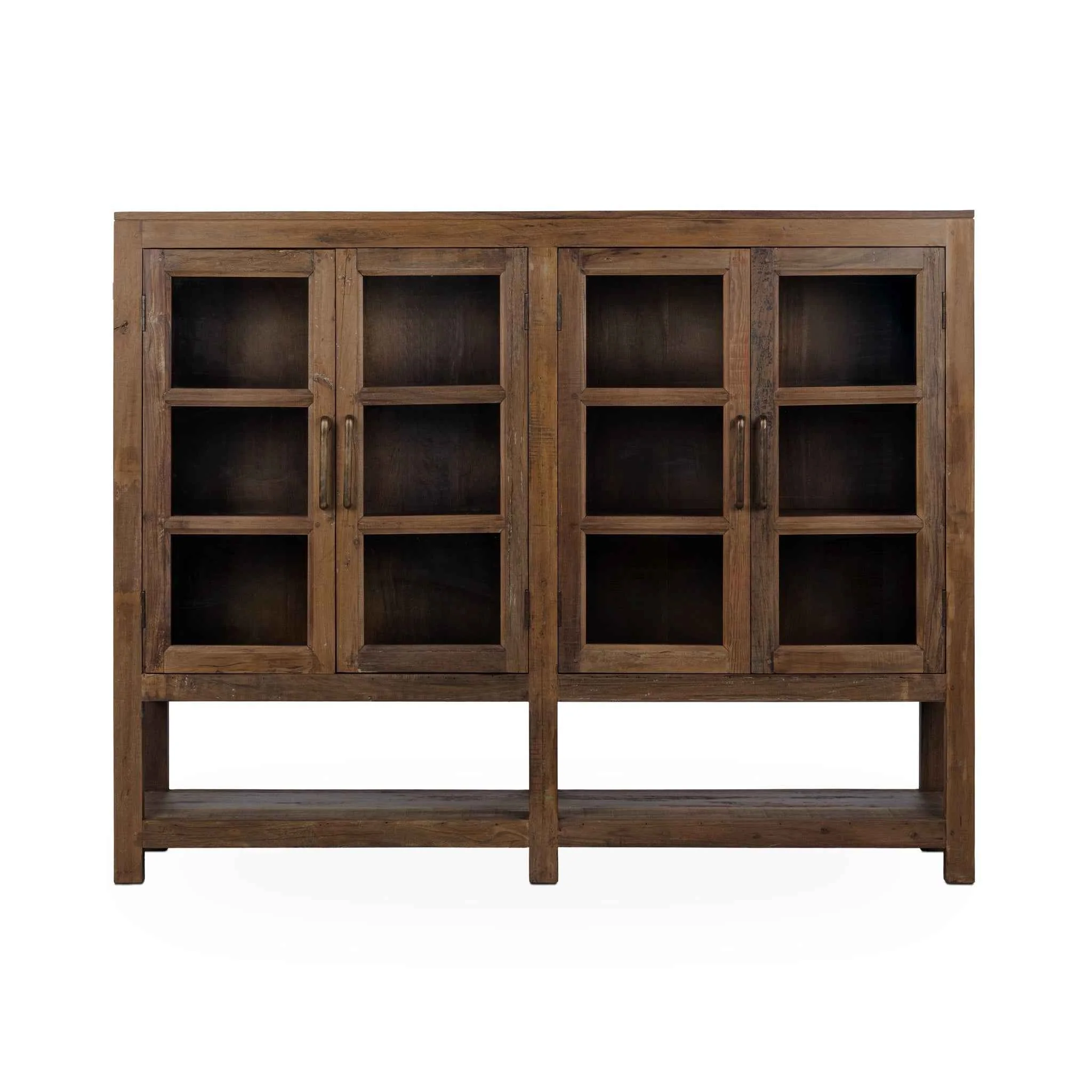 Kharga 4 Door Display Cabinet - Natural - Image 2