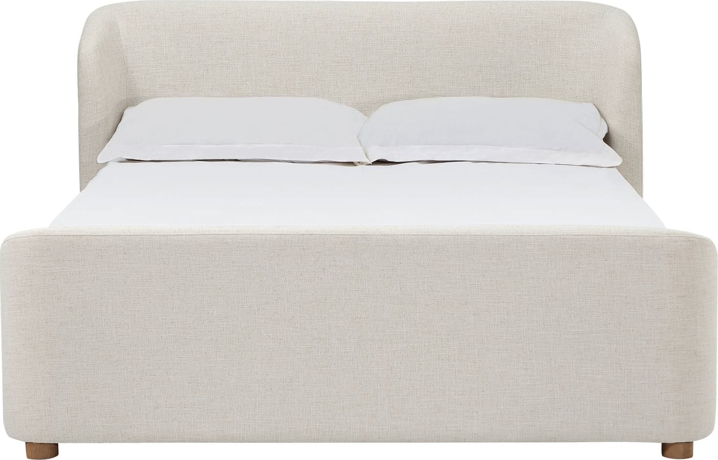 Kiki Whipped Honey Upholstered King Bed - Image 2