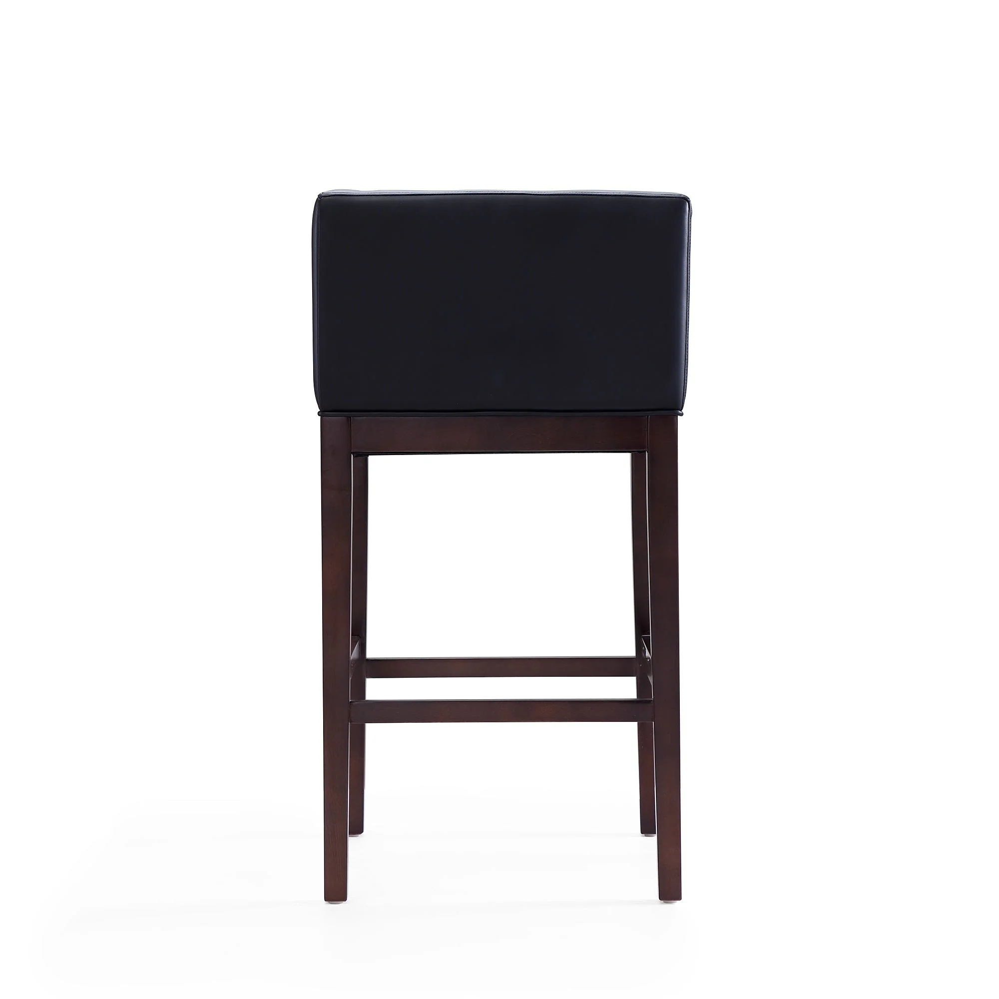 Kingsley Barstool in Black and Dark Walnut (set of 2) - Image 5