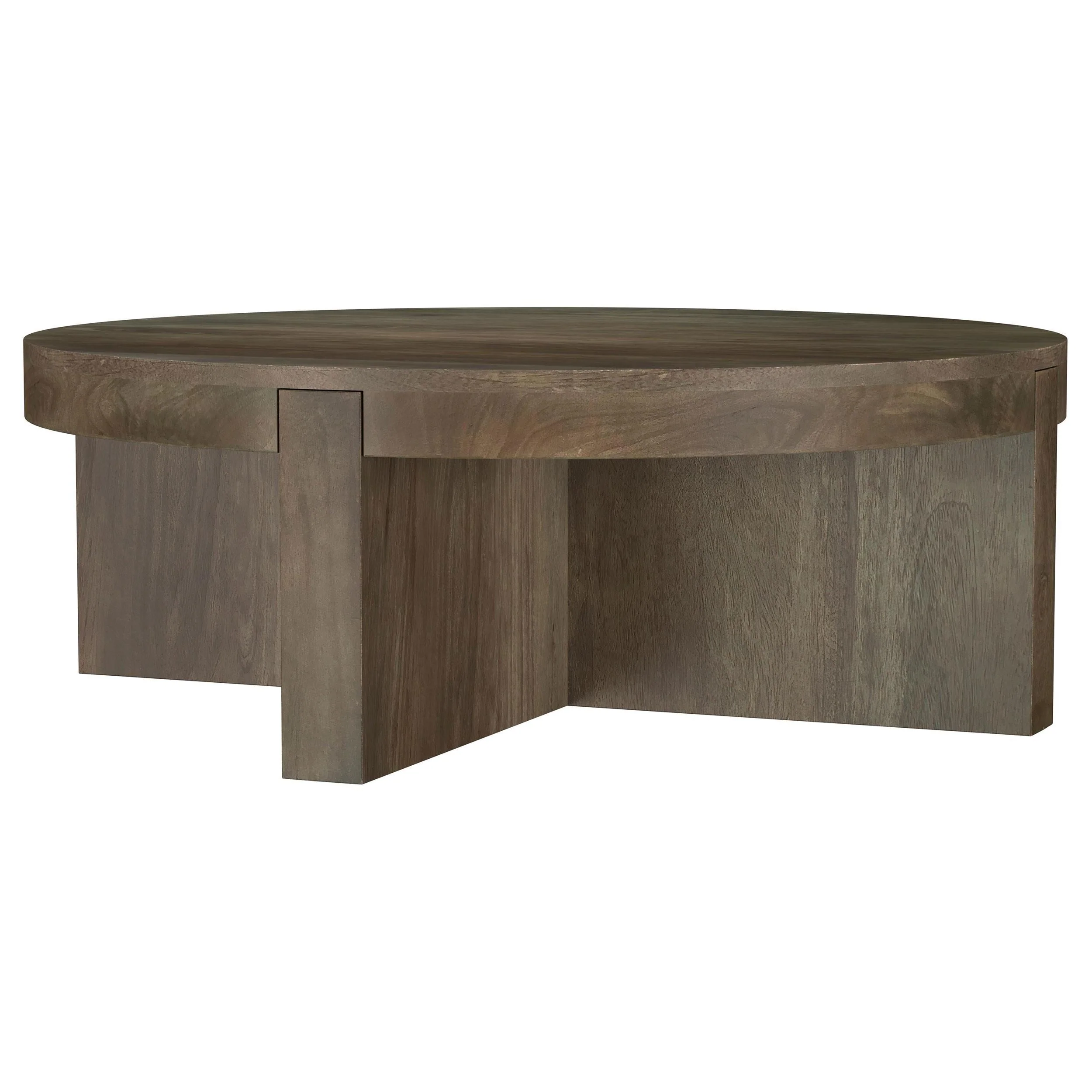 Kinkaid Brown 3-Piece Solid Wood Coffee and End Table Set - Image 8