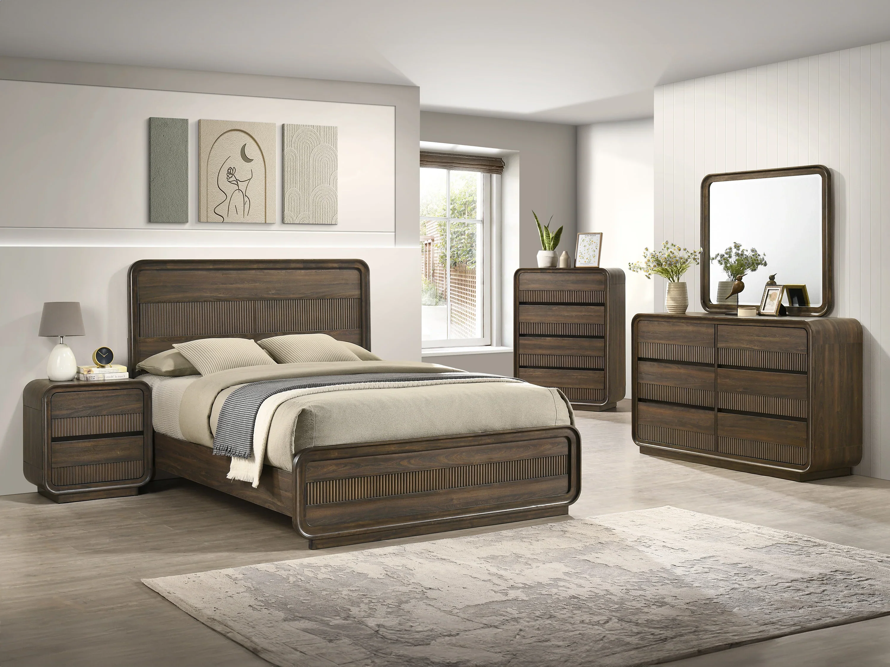 Kinkaid Warm Wood Dresser - Image 4