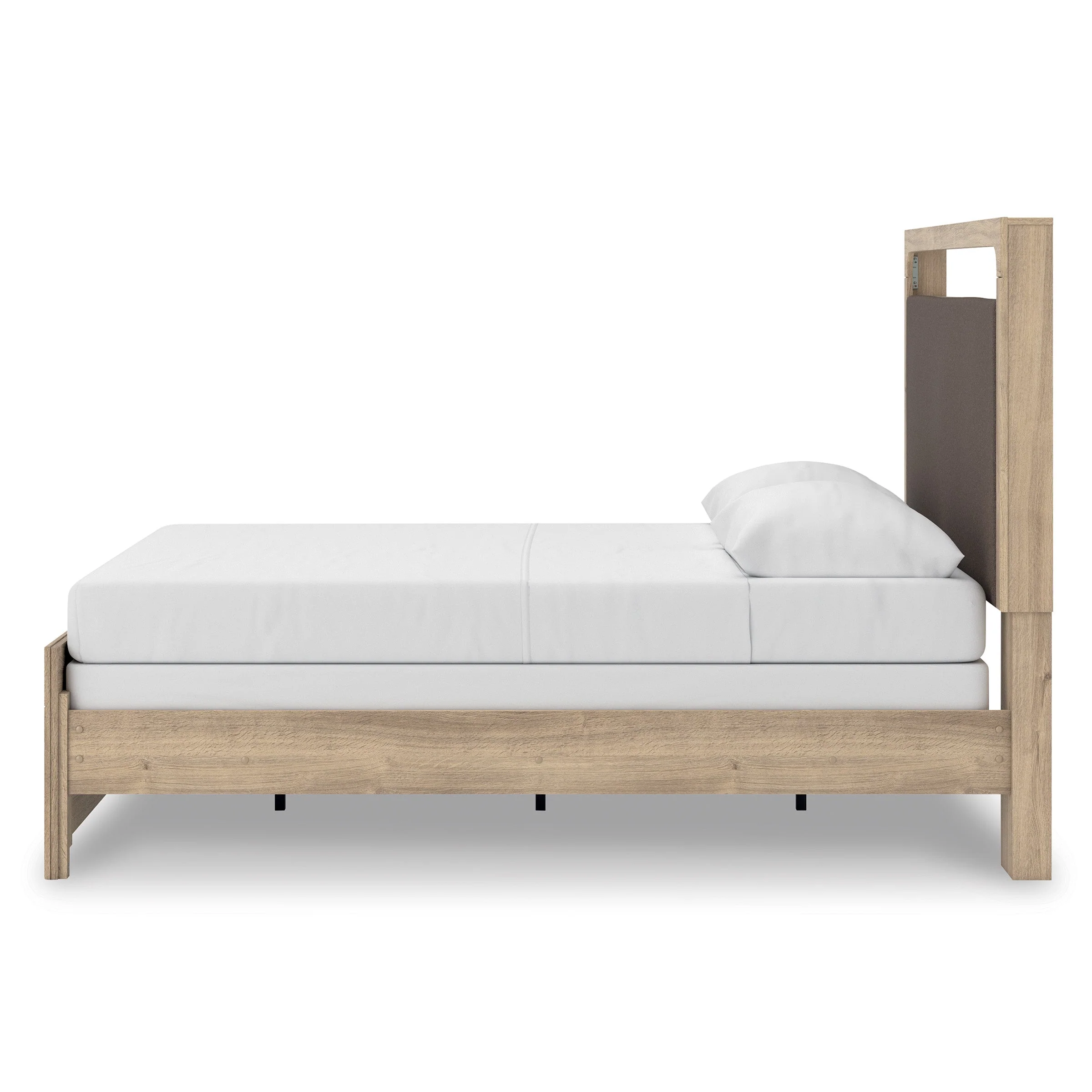 Kinlanni Tan Upholstered Panel Bedroom Set - Image 8