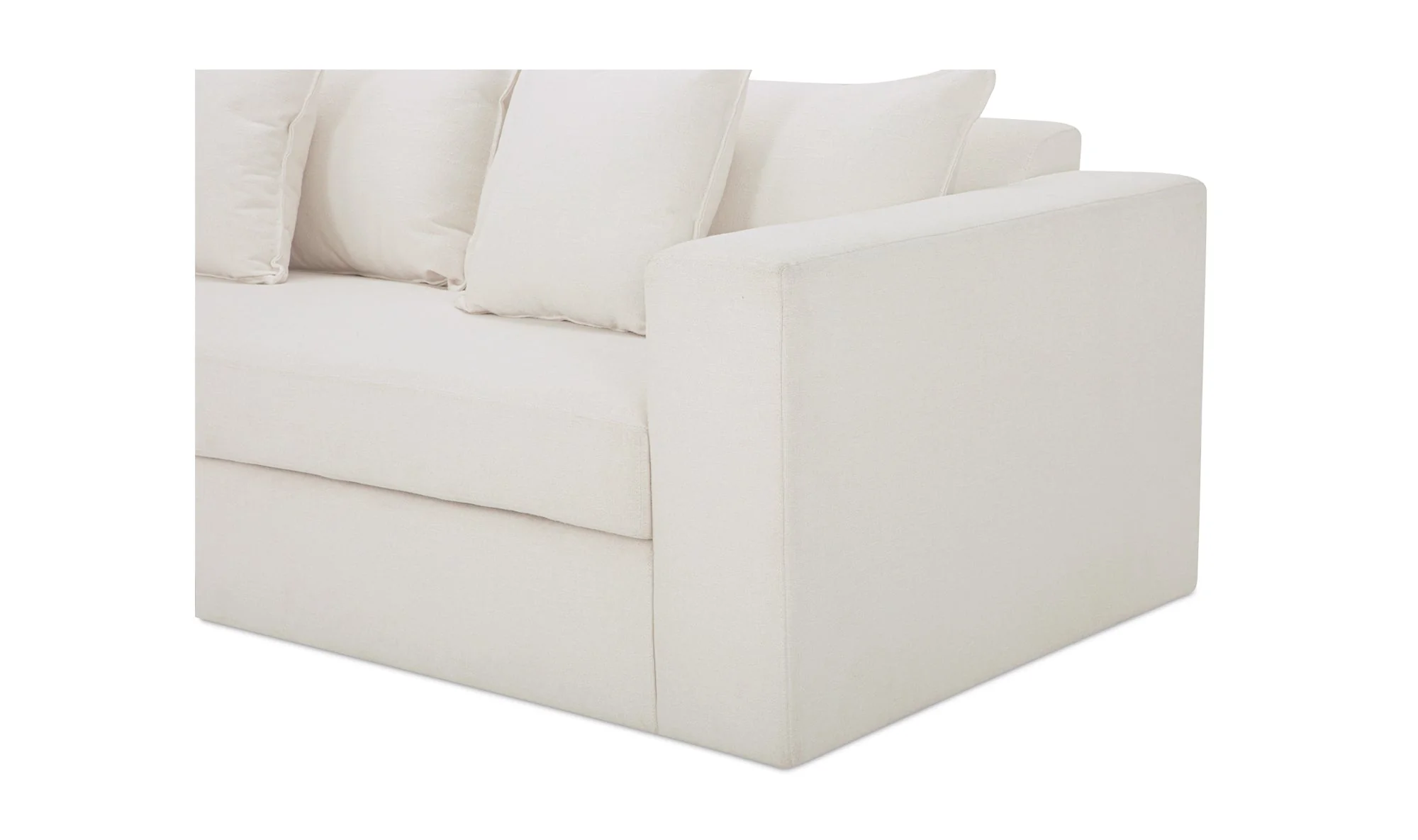 Kiran Sleeper Sofa White - Image 14