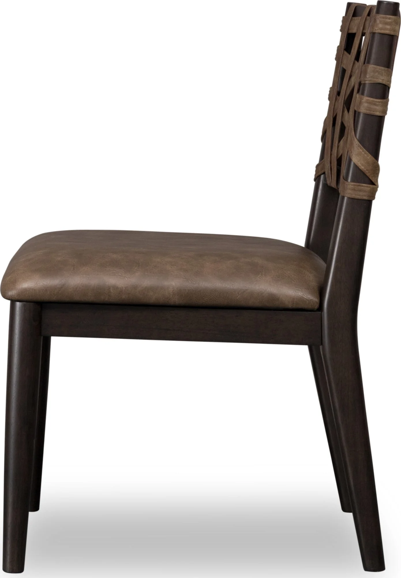 Koko Minx Synthetic Leather Dining Chair (Set of 2) - Image 4