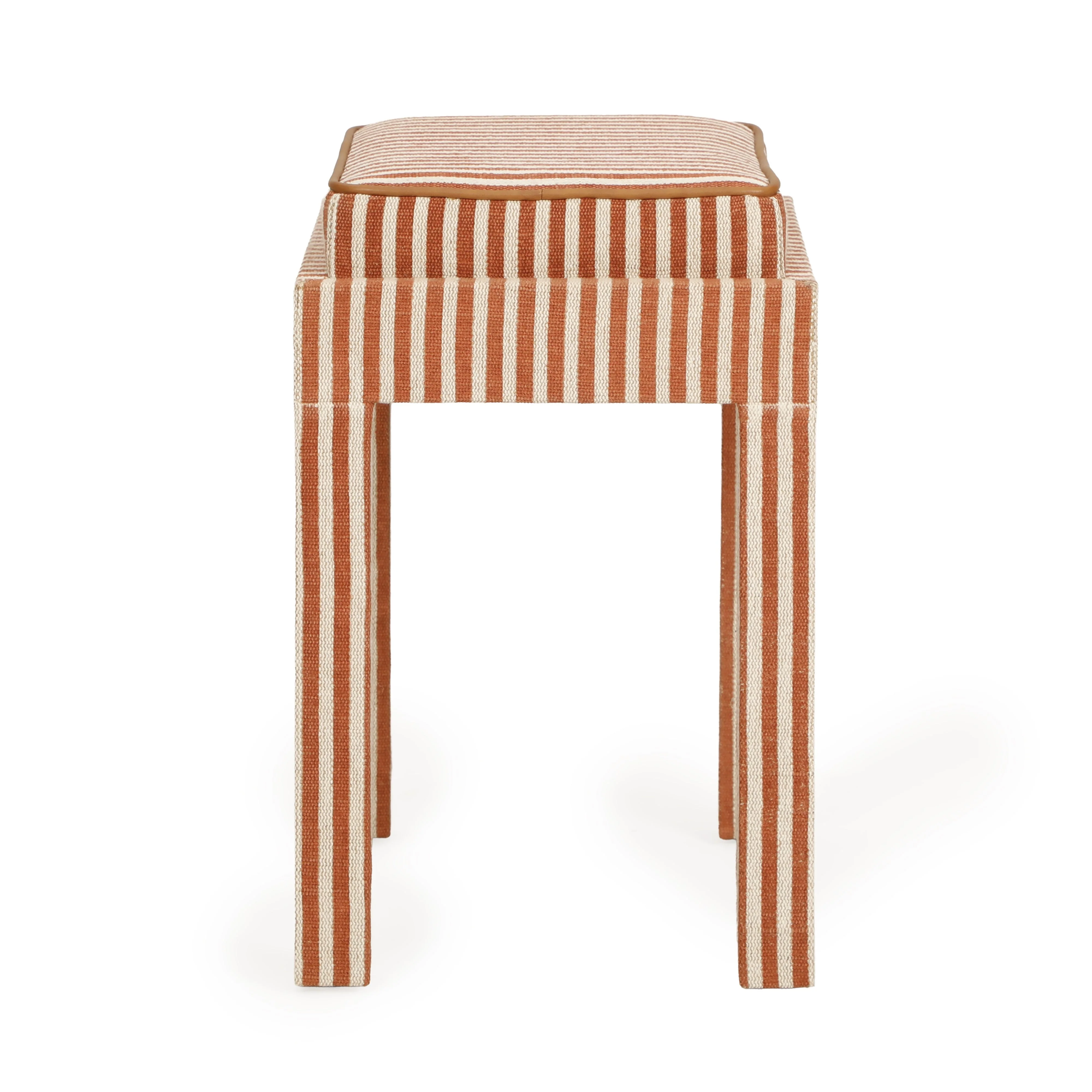 Kora Cotton Jute Designer Stool - Image 3