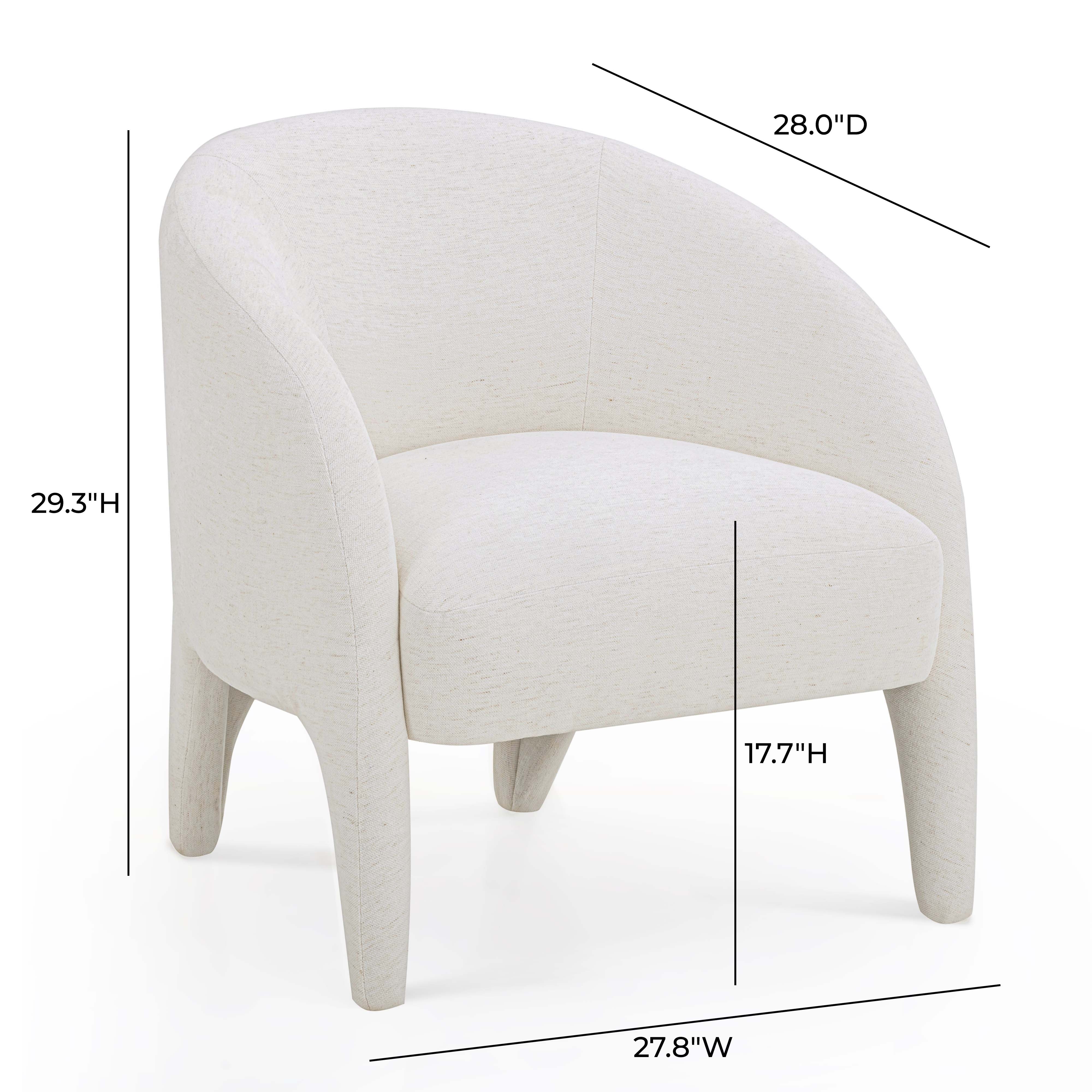 Kris Chenille Accent Chair - Image 6