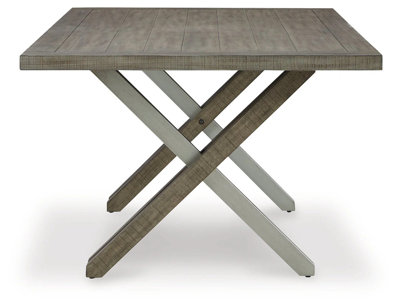 Krystanza Weathered Gray Dining Room Set - Image 10
