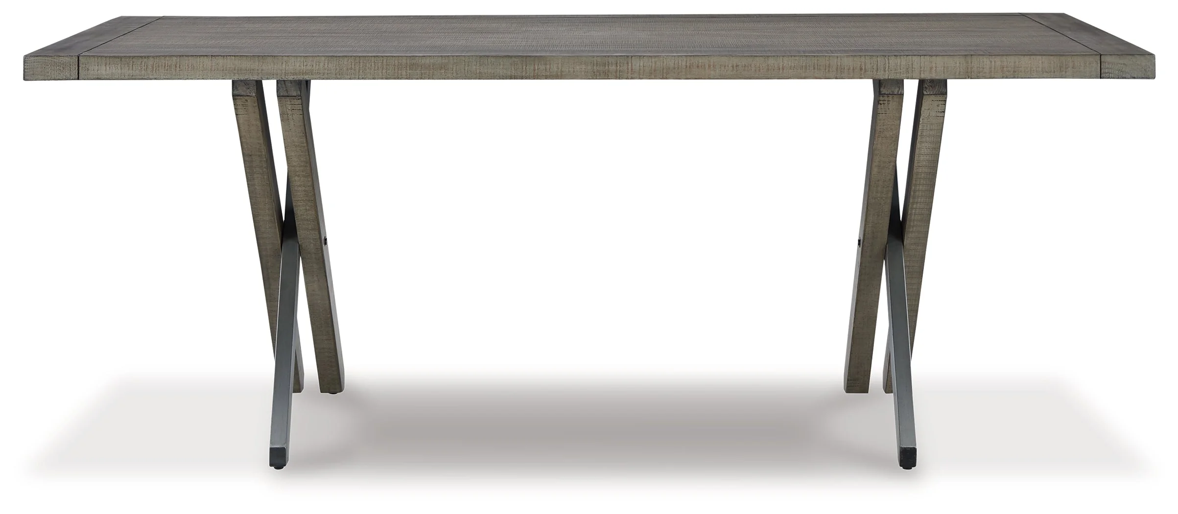 Krystanza Weathered Gray Dining Room Set - Image 8