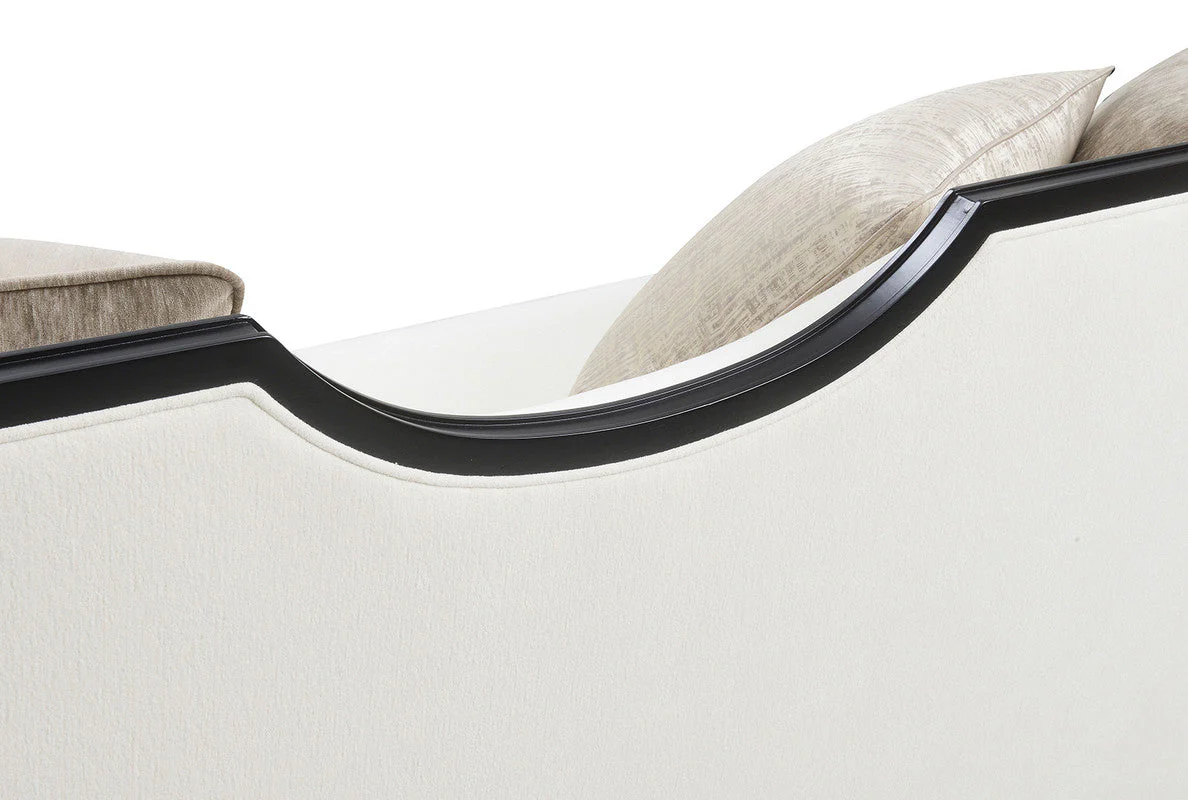 La Salle White Sofa - Image 9