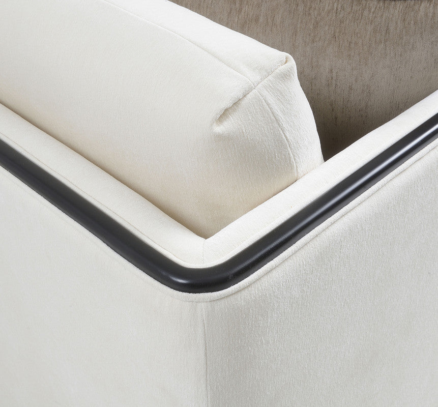 La Salle White Sofa & Loveseat - Image 5