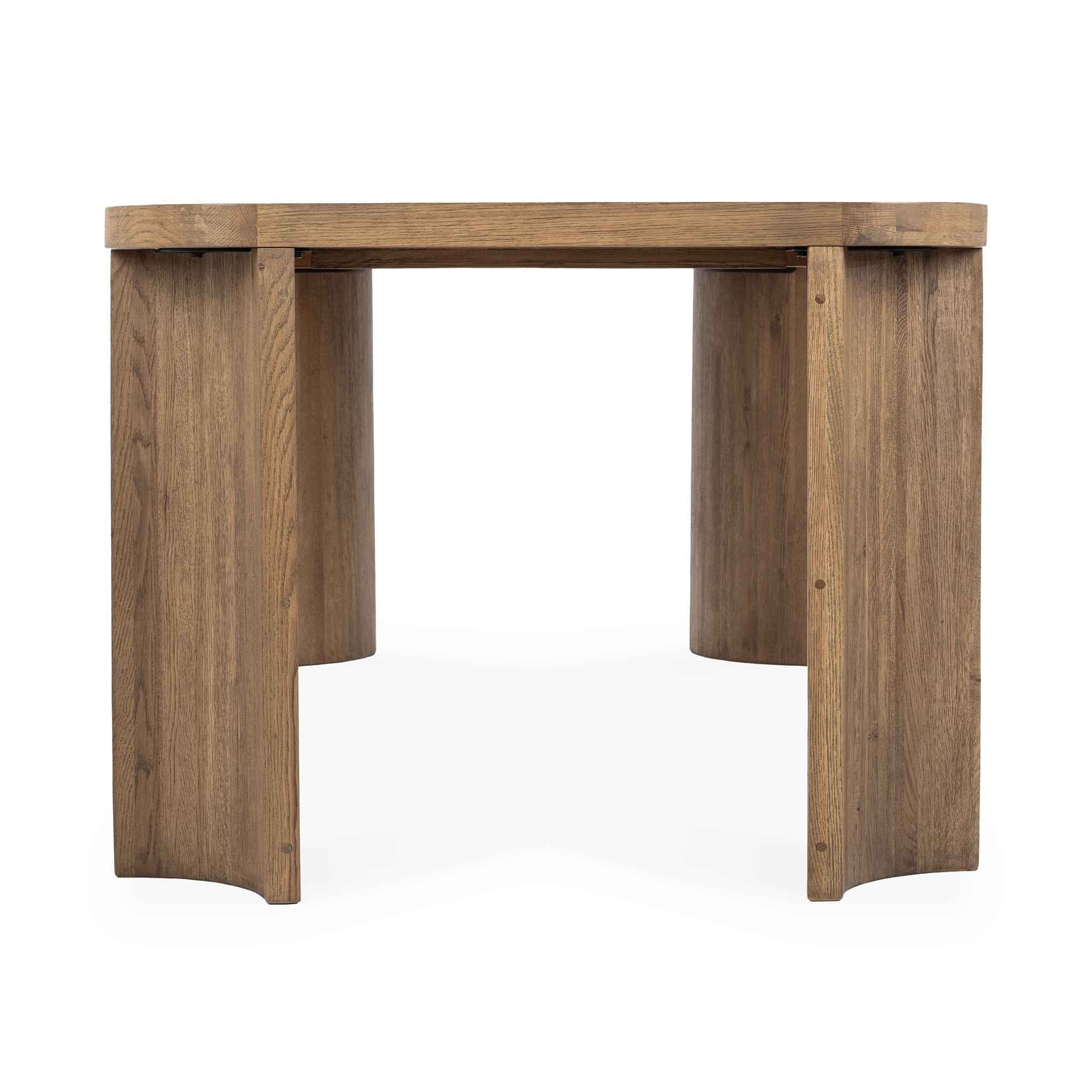 Labelle Dining Table - Tan Oak - Image 4