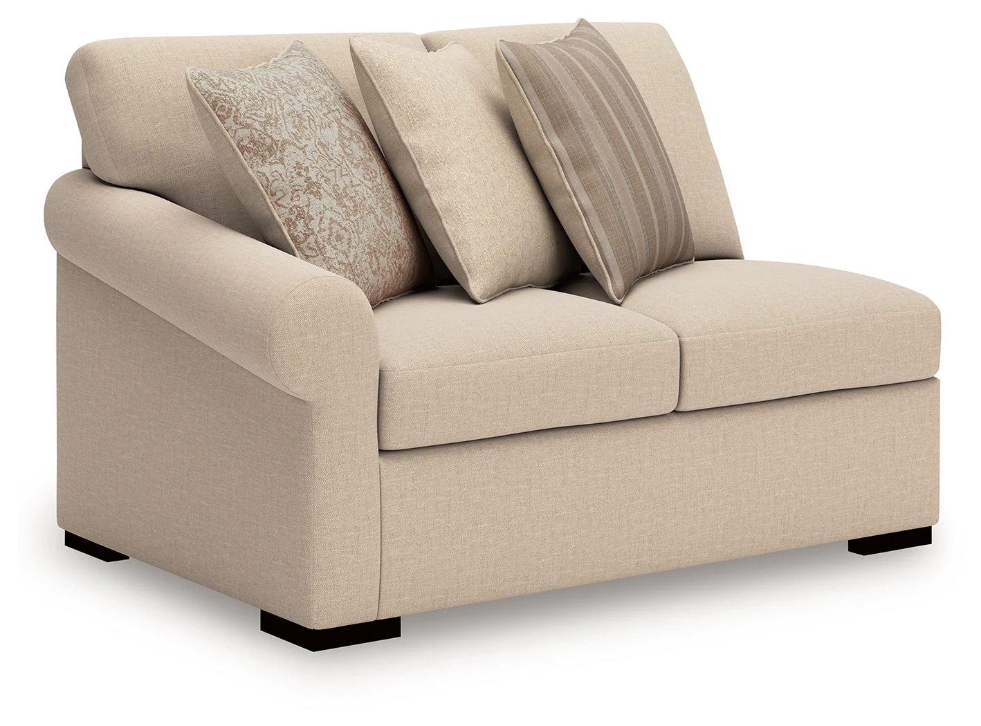 LadyMae Twill 3-Piece Sectional - Image 2