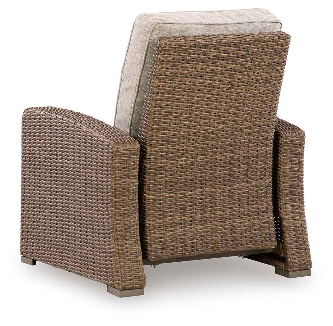 Laguna Heights Beige Outdoor Recliner - Image 5