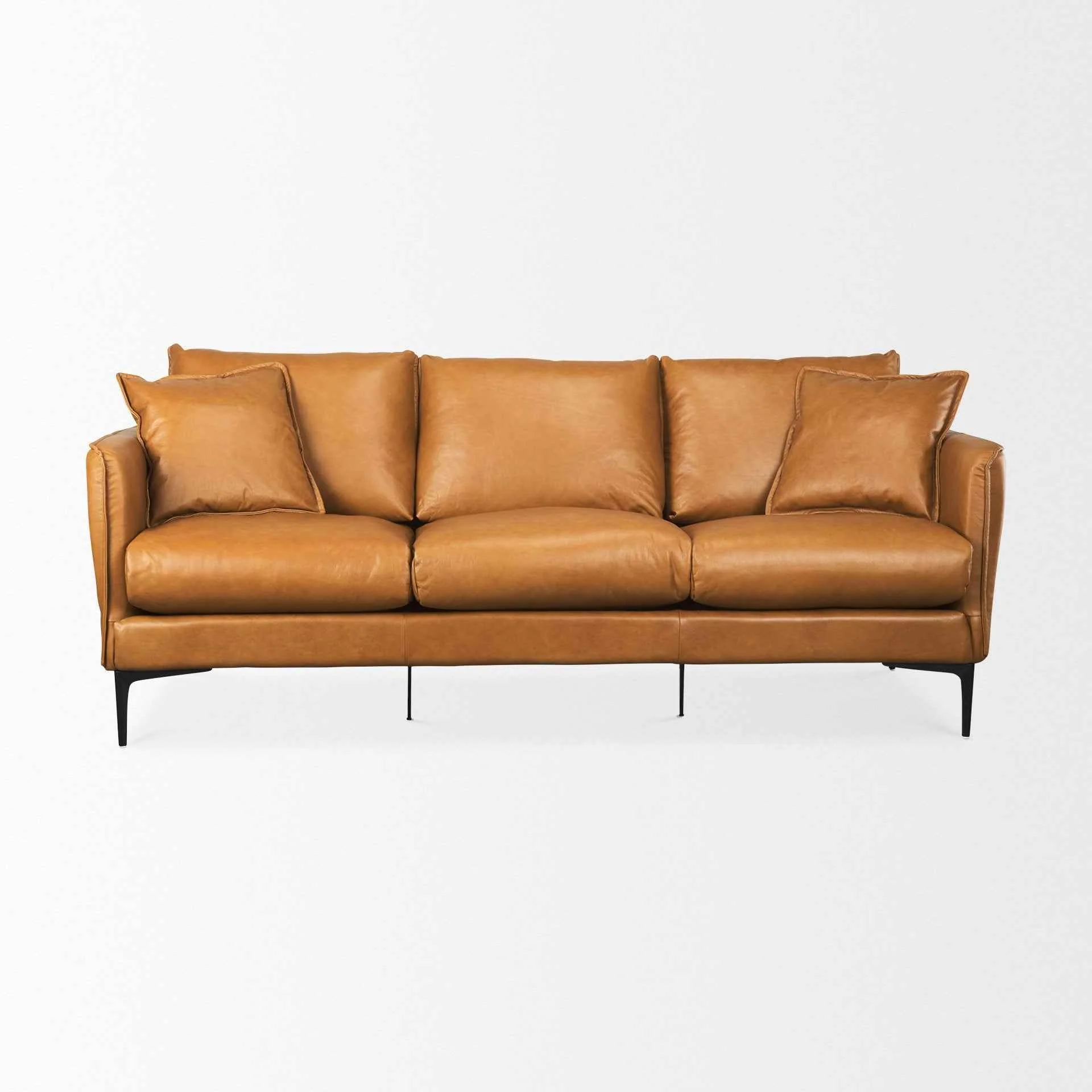 Lake Como Sofa In Black and Tan - Image 2