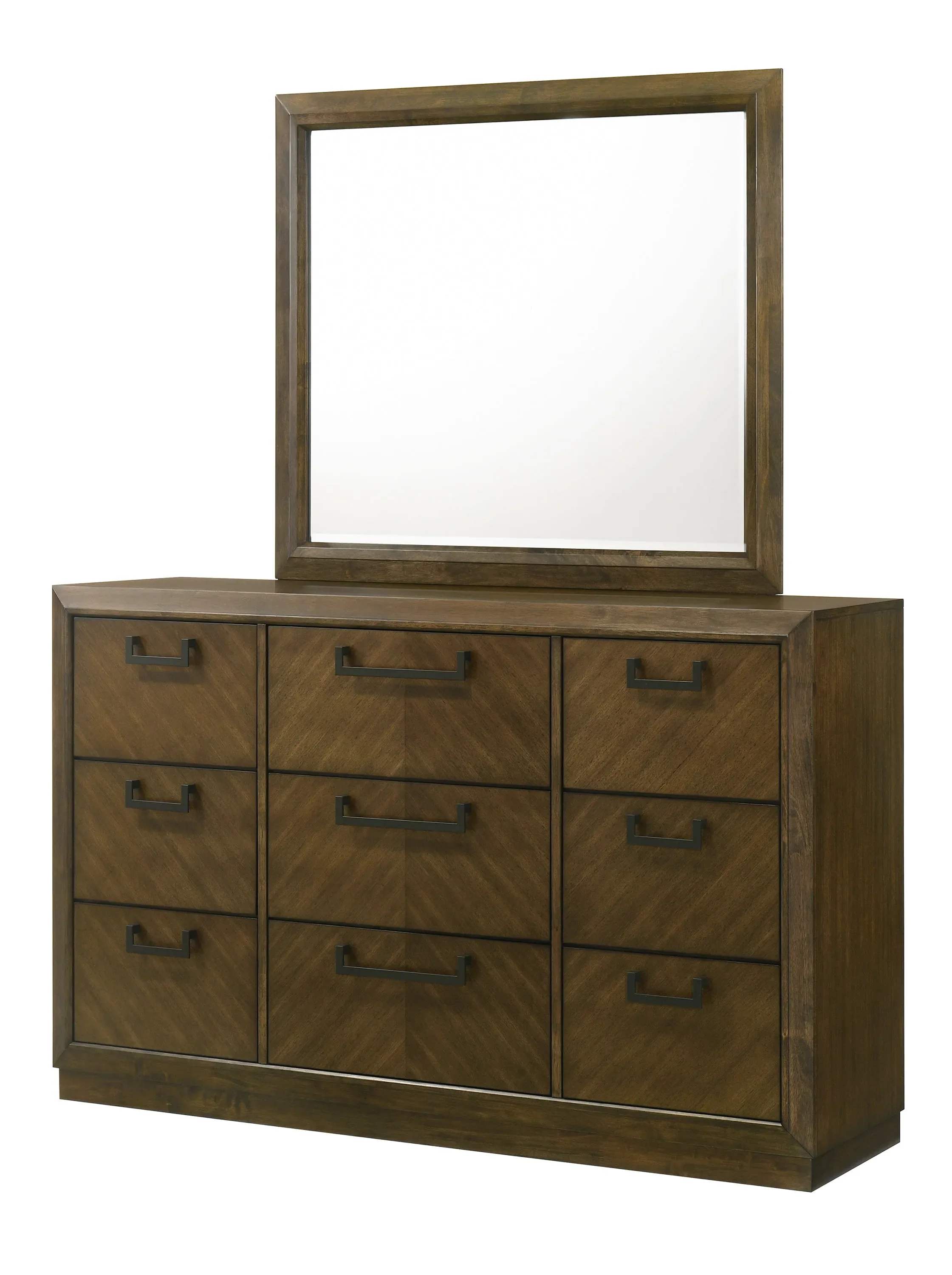 Lakecrest Brown Dresser Mirror - Image 2