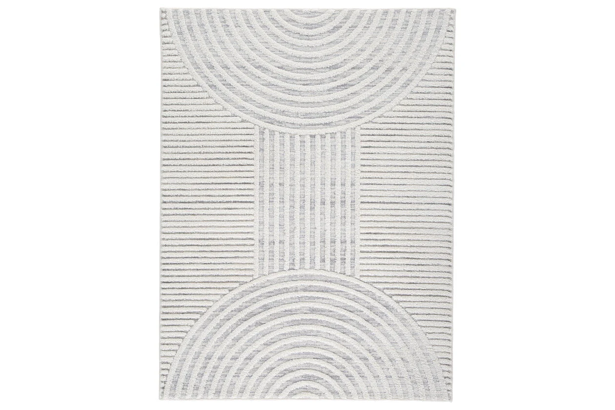 Lambworth Gray/Cream Large Rug - Image 2