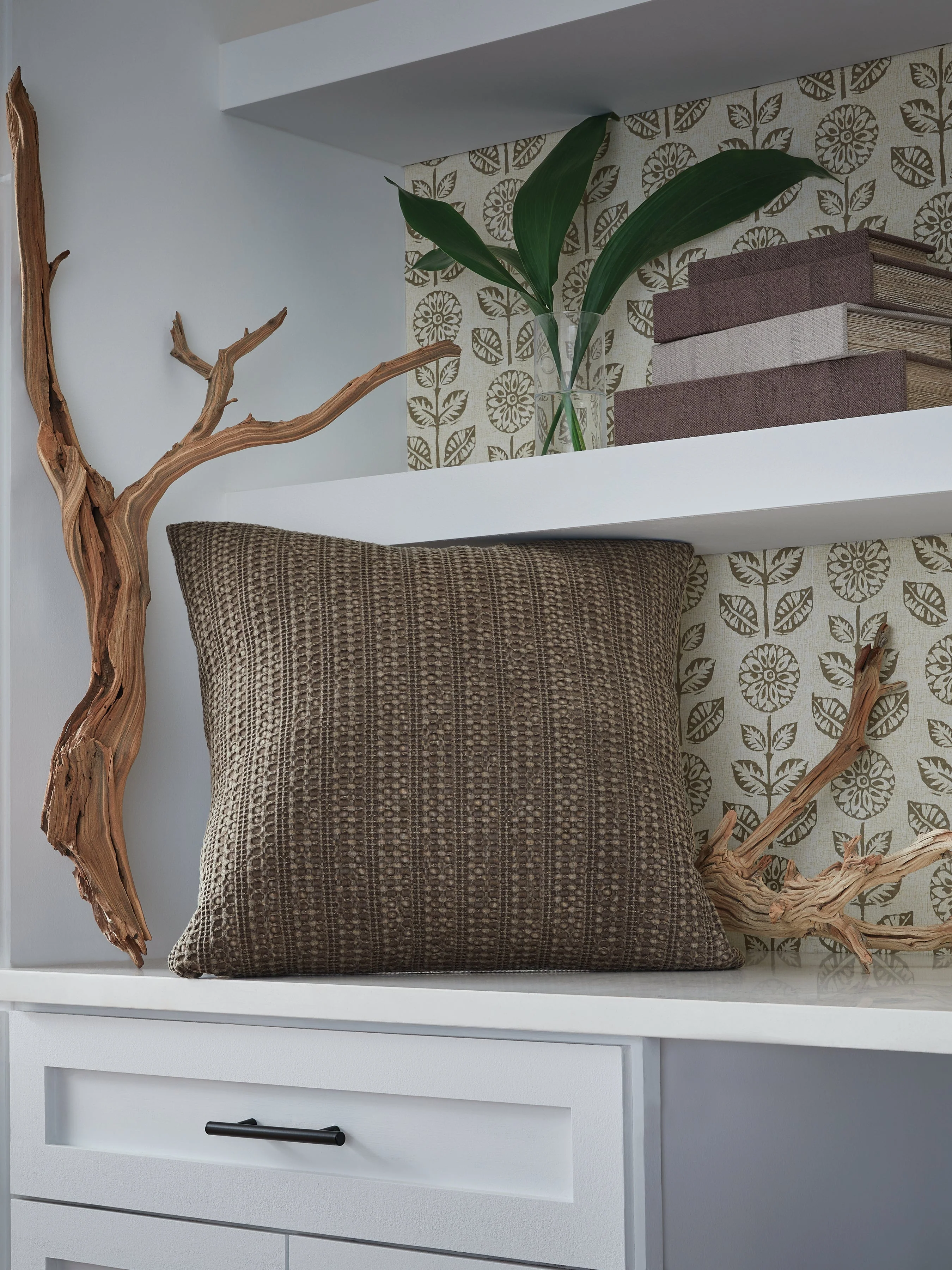 Landcher Brown Pillow (Set of 4) - Image 5