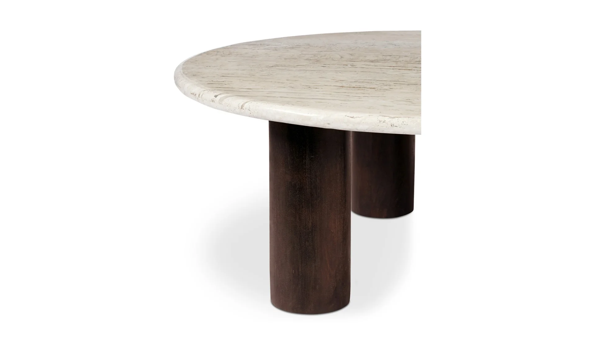 Landon Coffee Table Beige Travertine - Image 5