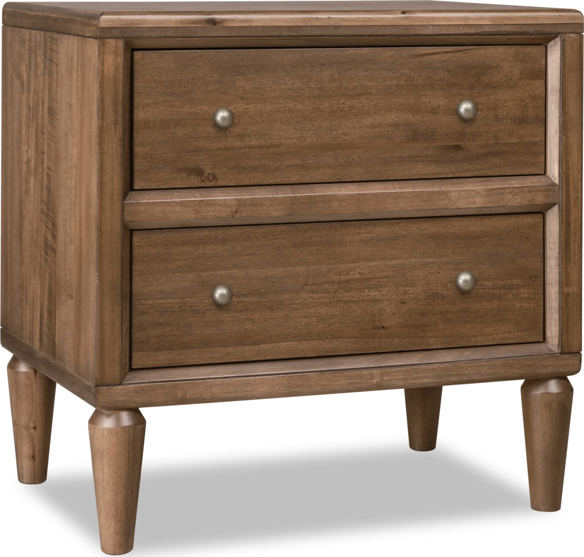 Langley Autumn Forest Two Drawer Nightstand w/CM - Image 2