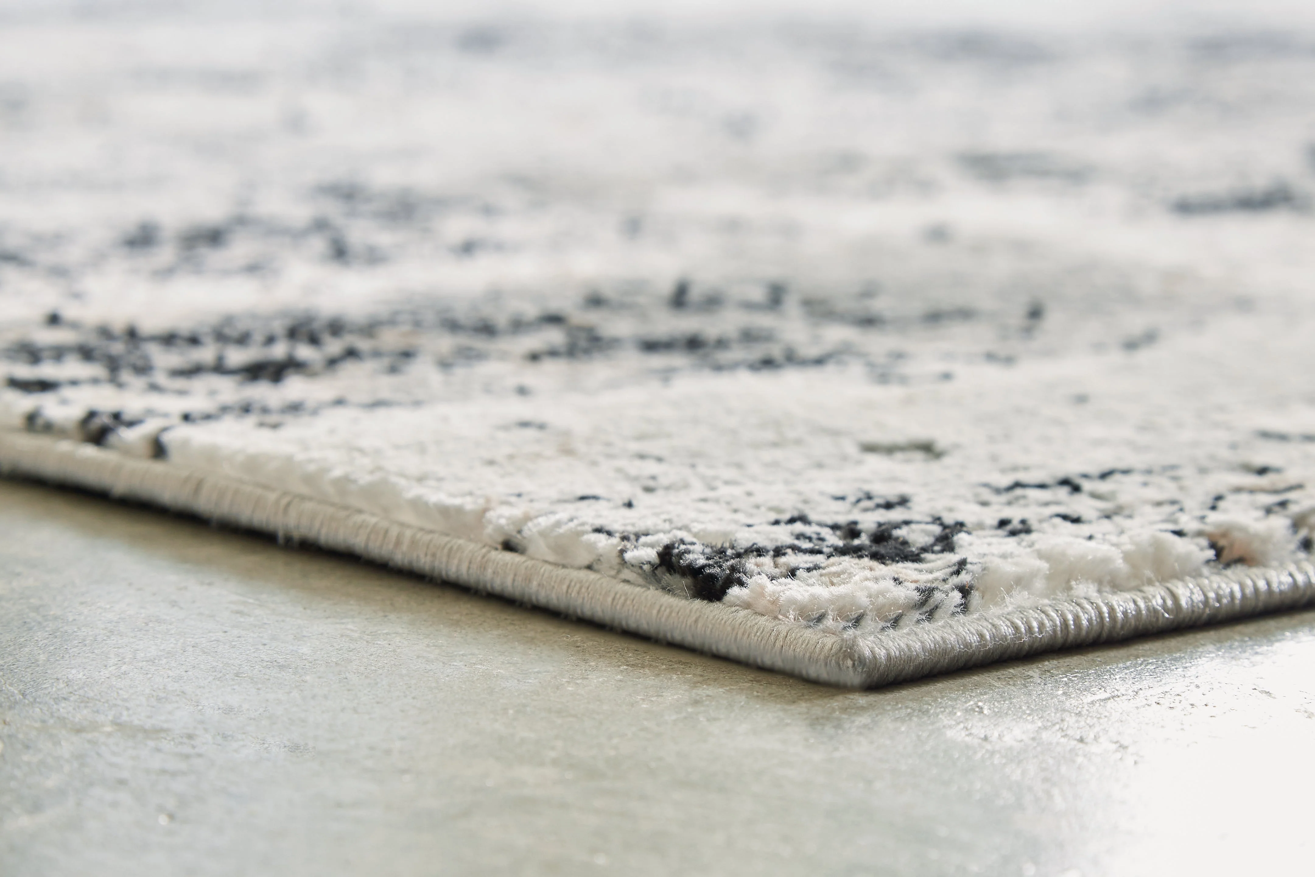 Langwell Black/Gray/White Extra Large Rug - Image 3