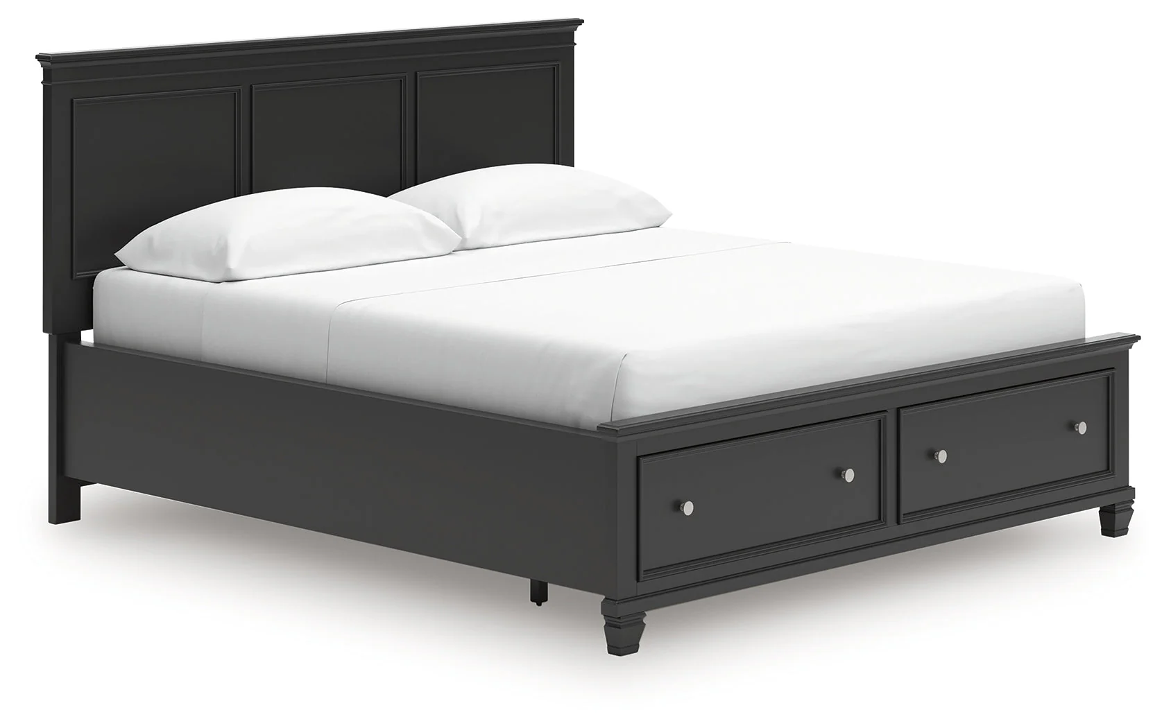 Lanolee Black California King Panel Storage Bed - Image 8