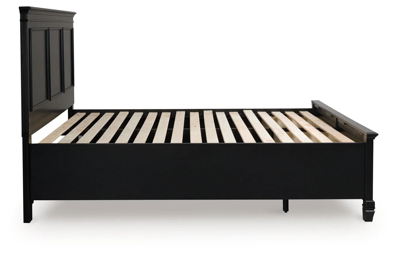 Lanolee Black California King Panel Storage Bed - Image 4