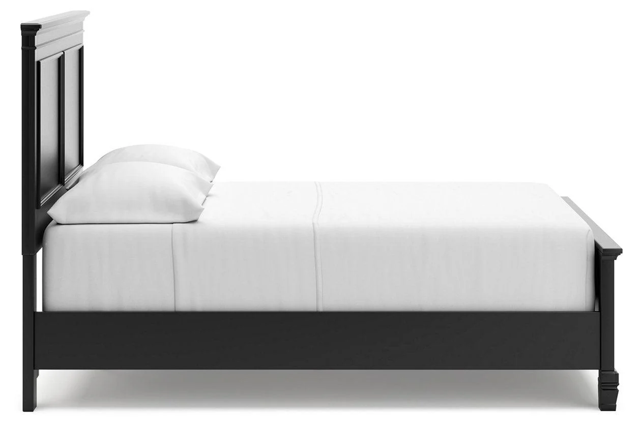 Lanolee Black Full Panel Bed - Image 6