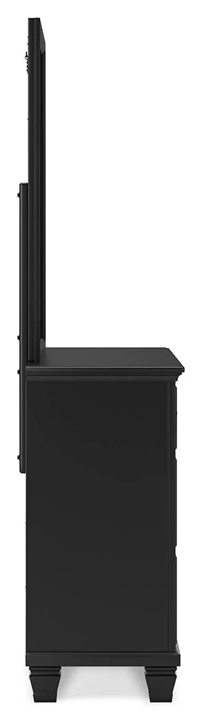 Lanolee Black Panel Bedroom Set - Image 30