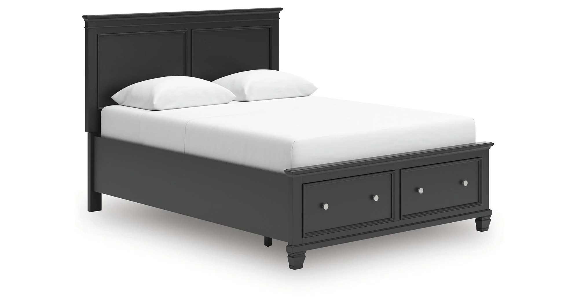 Lanolee Black Queen Panel Storage Bed - Image 11