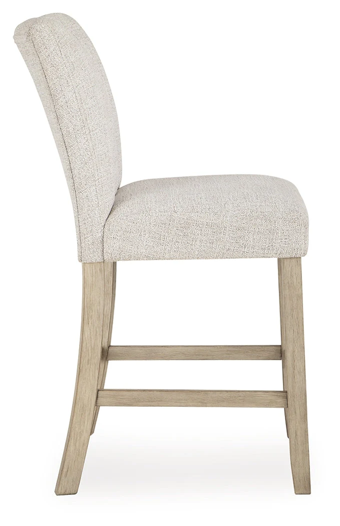 Larawyn Bisque Counter Height Barstool, Set of 2 - Image 5