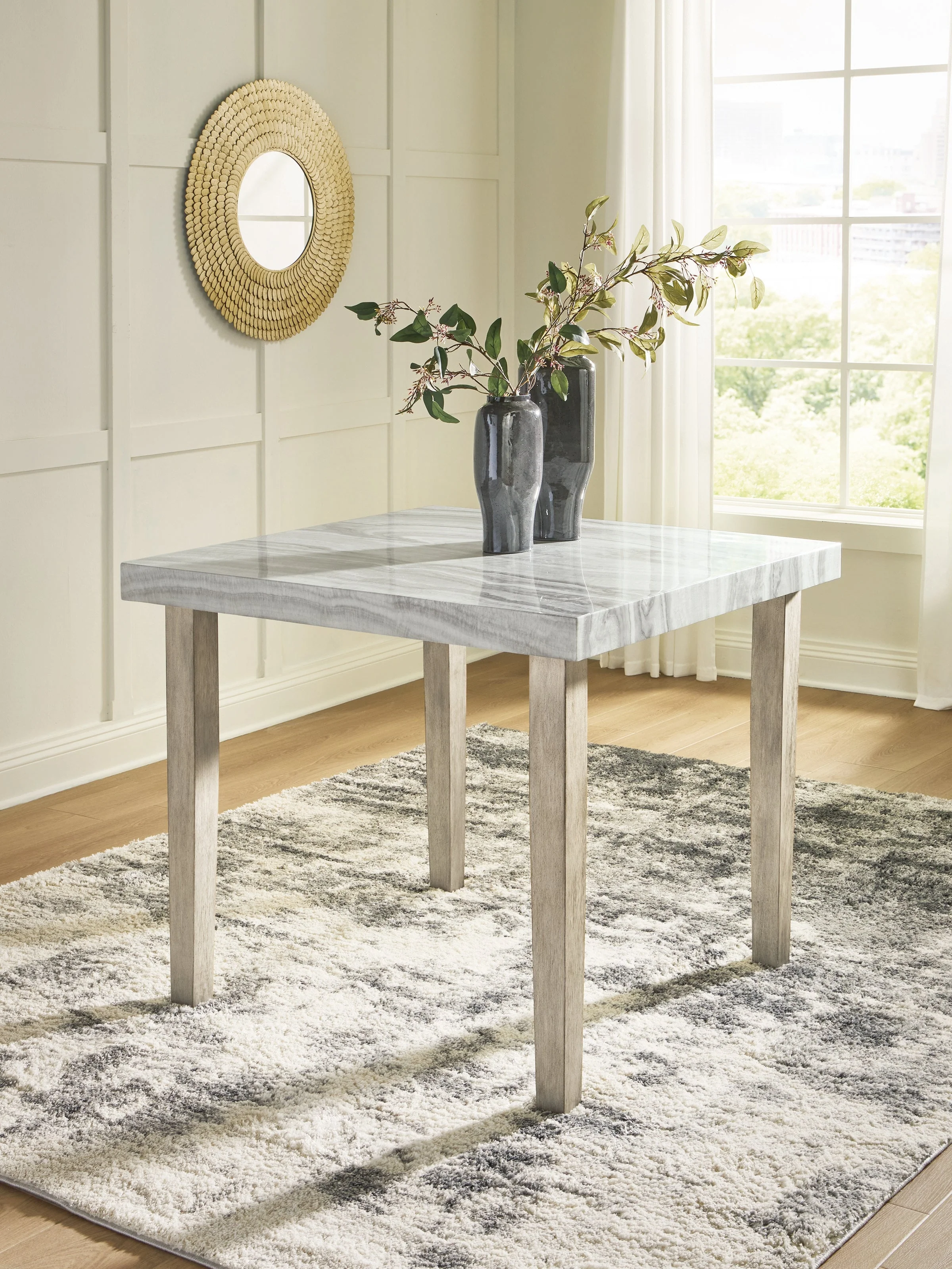 Larawyn Bisque Counter Height Set - Image 11