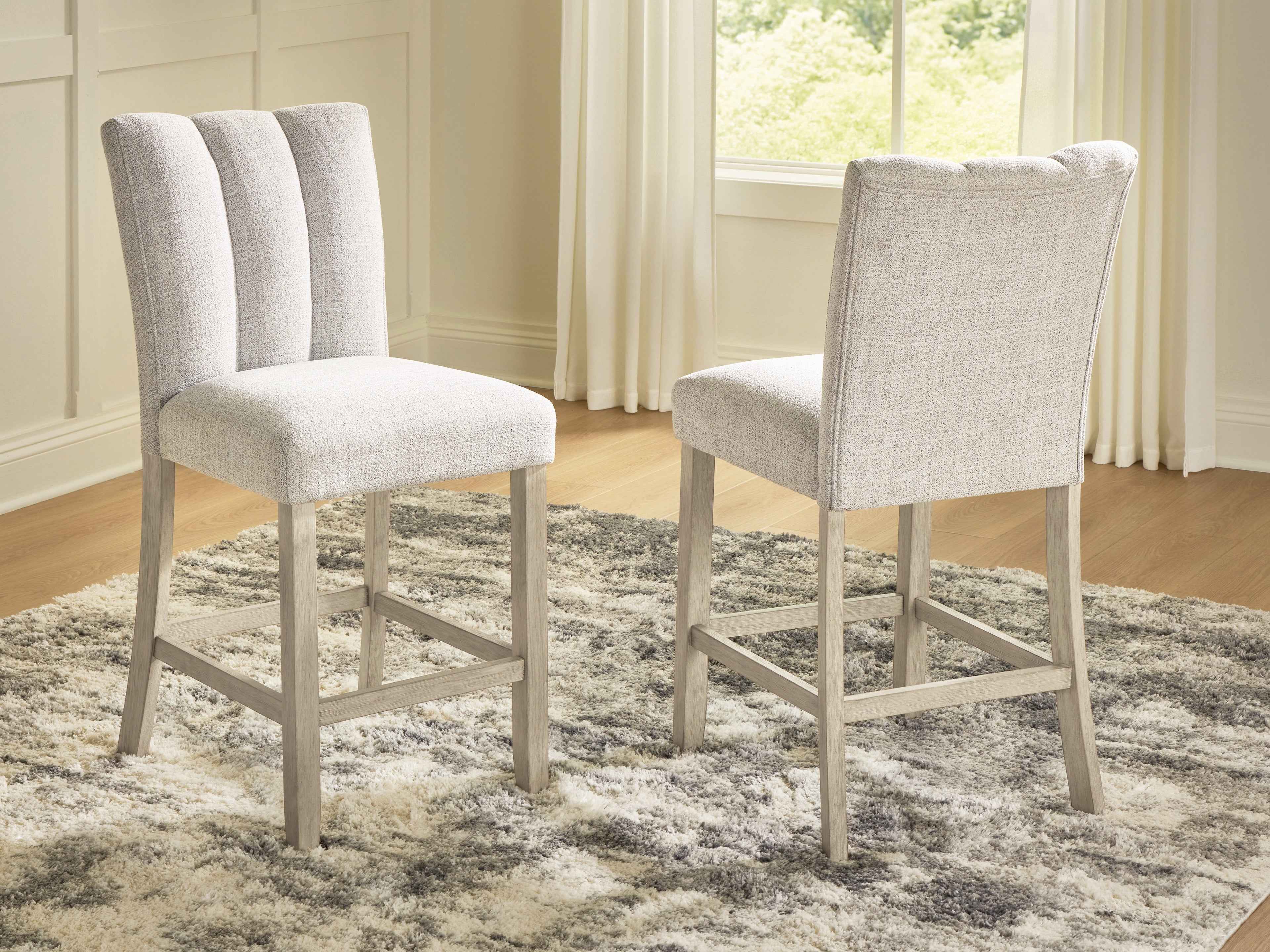 Larawyn Bisque Counter Height Set - Image 3