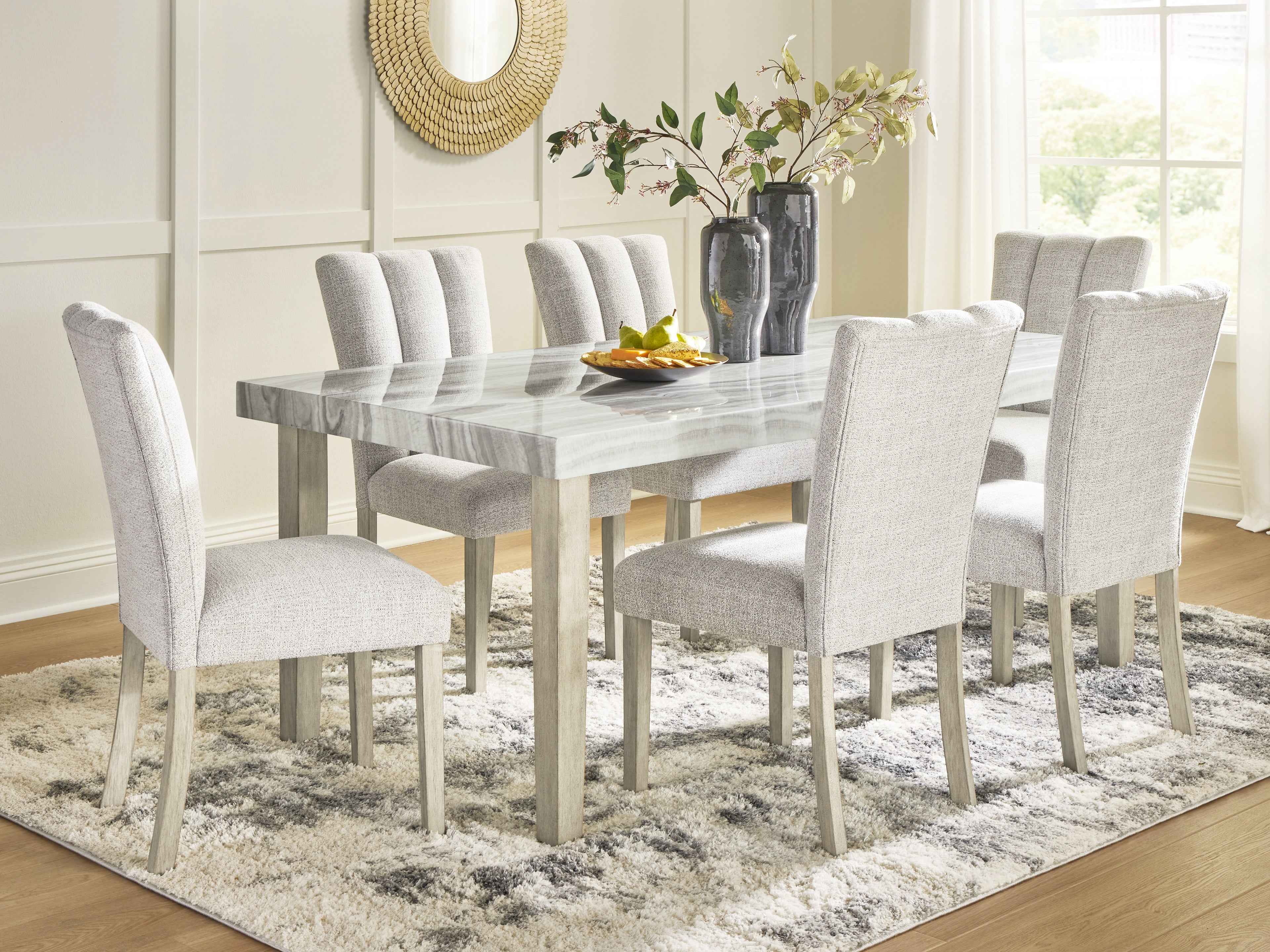 Larawyn Bisque Dining Room Set