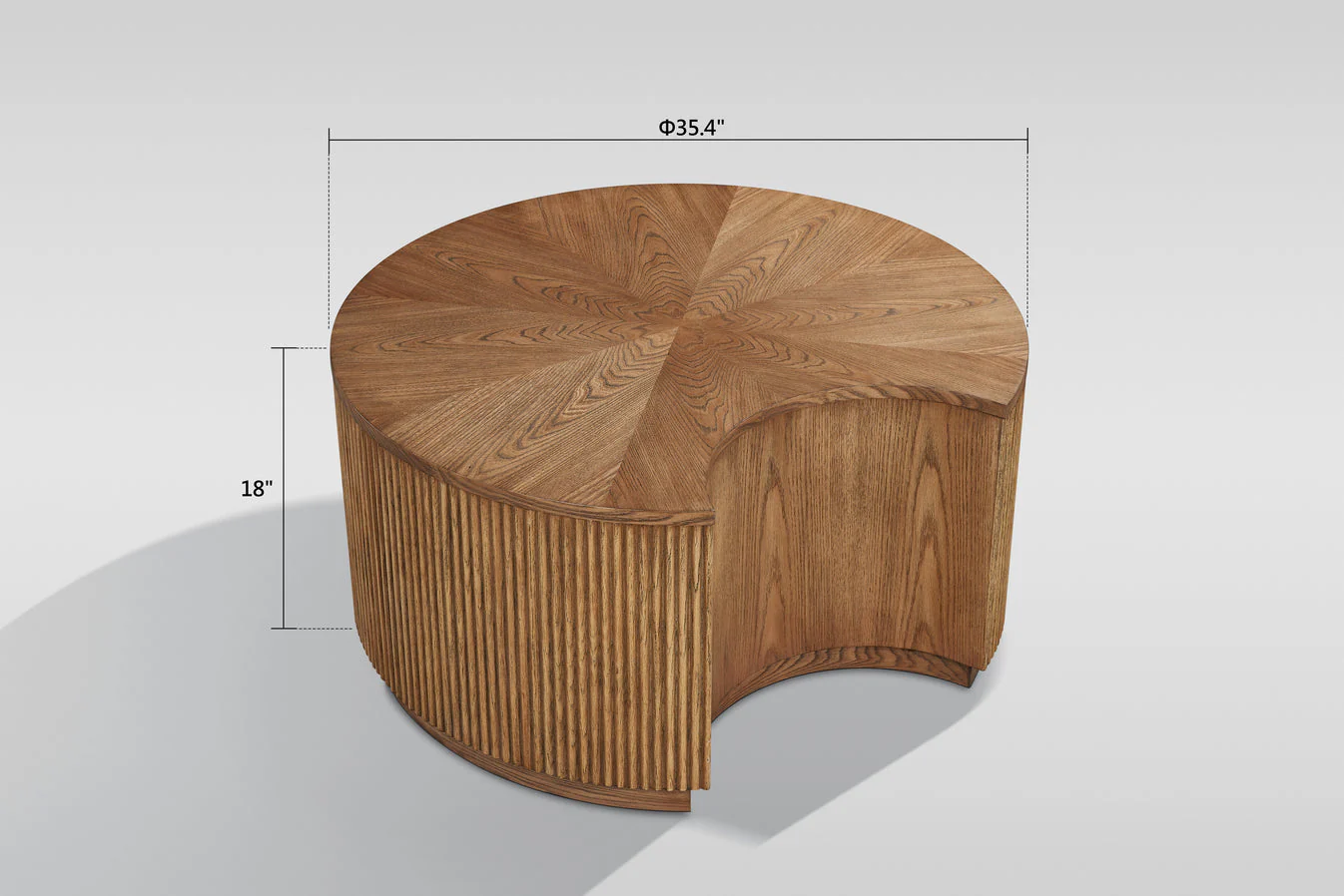 Larisa Brown Coffee table and End table - Image 7