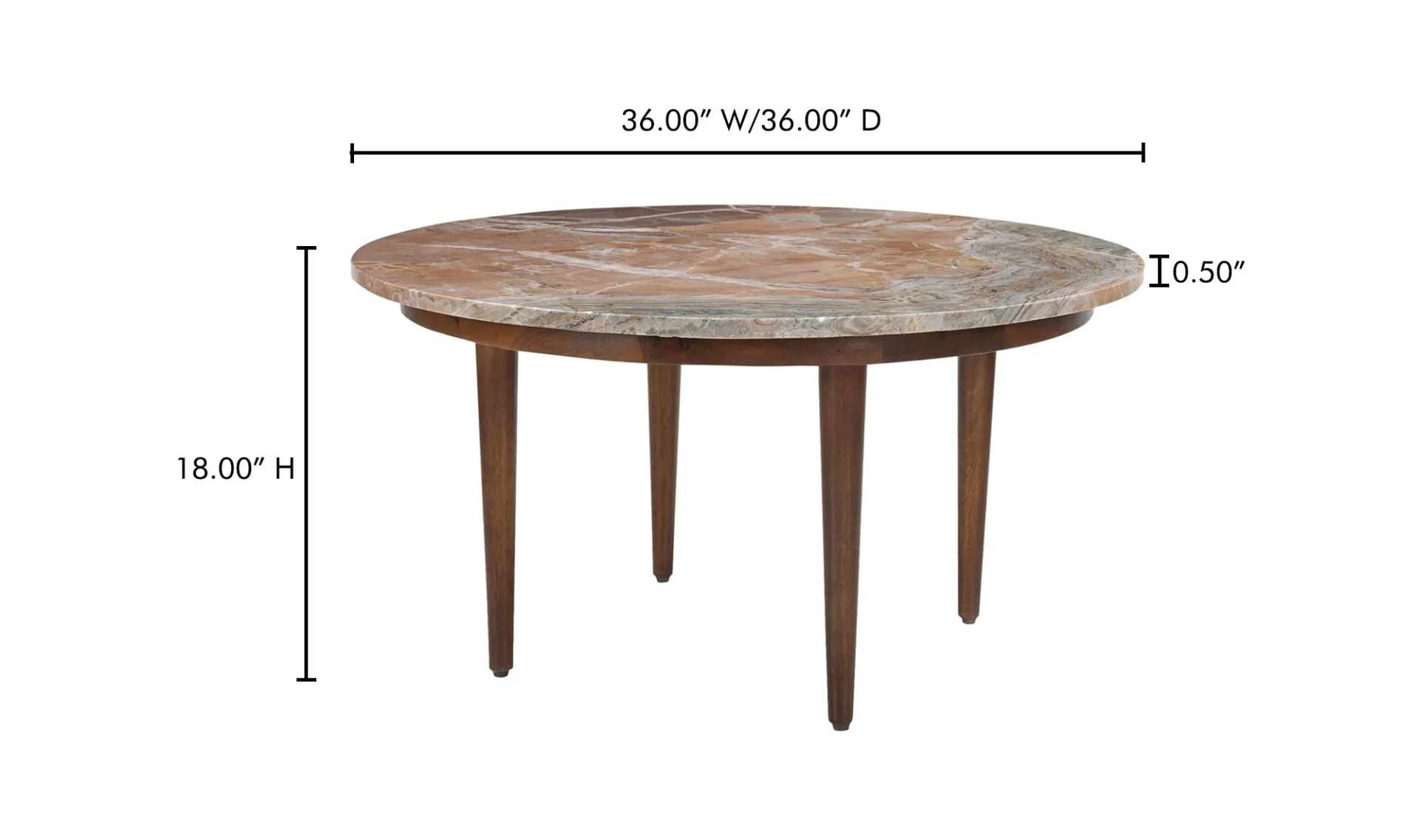 Lark Coffee Table - Orange Fantasy - Image 16
